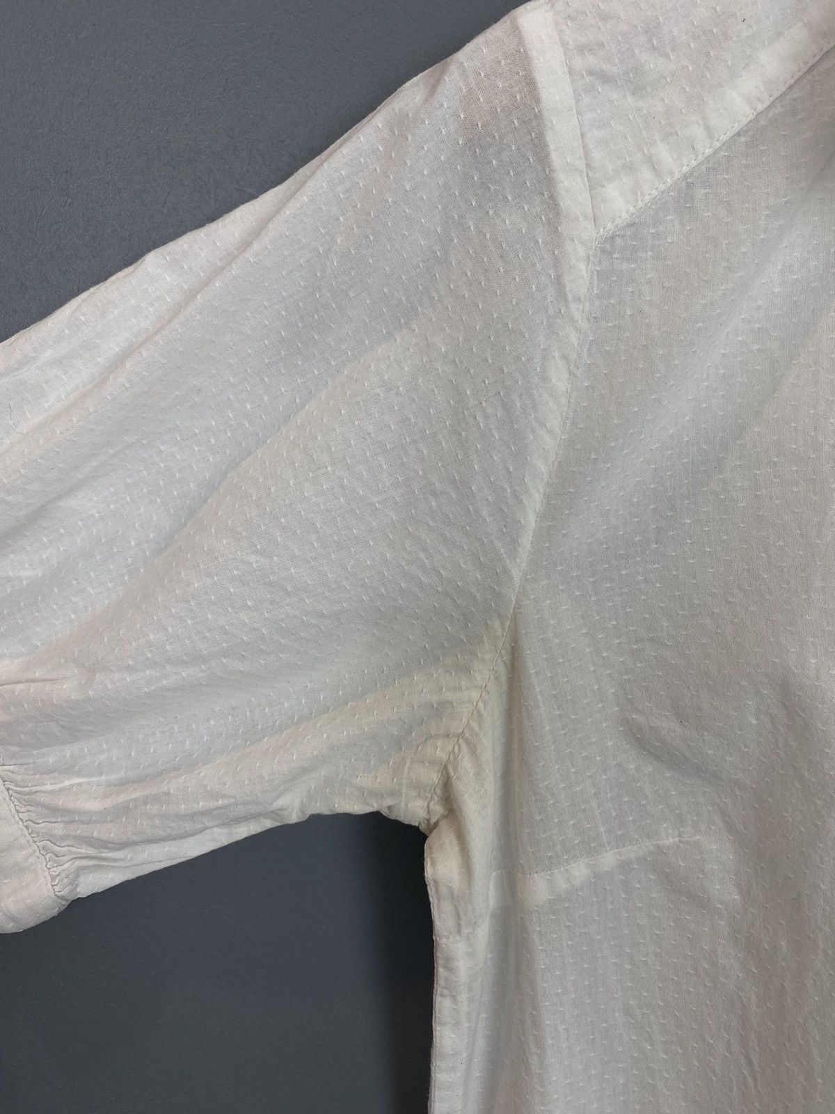 Other Avant-Garde Toast Blouse Shirt Short Sleeve Size 14 white Size XL / US 12-14 / IT 48-50 - 4 Thumbnail