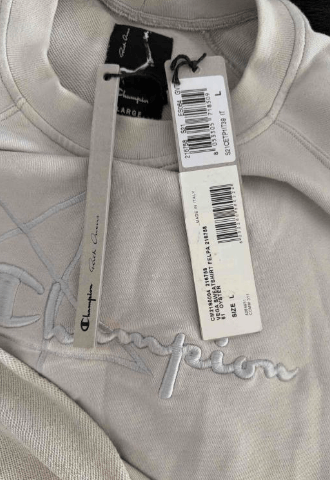 Rick Owens Rick Owens Crew Neck Sweatshirt, Unisex Size US L / EU 52-54 / 3 - 7 Thumbnail