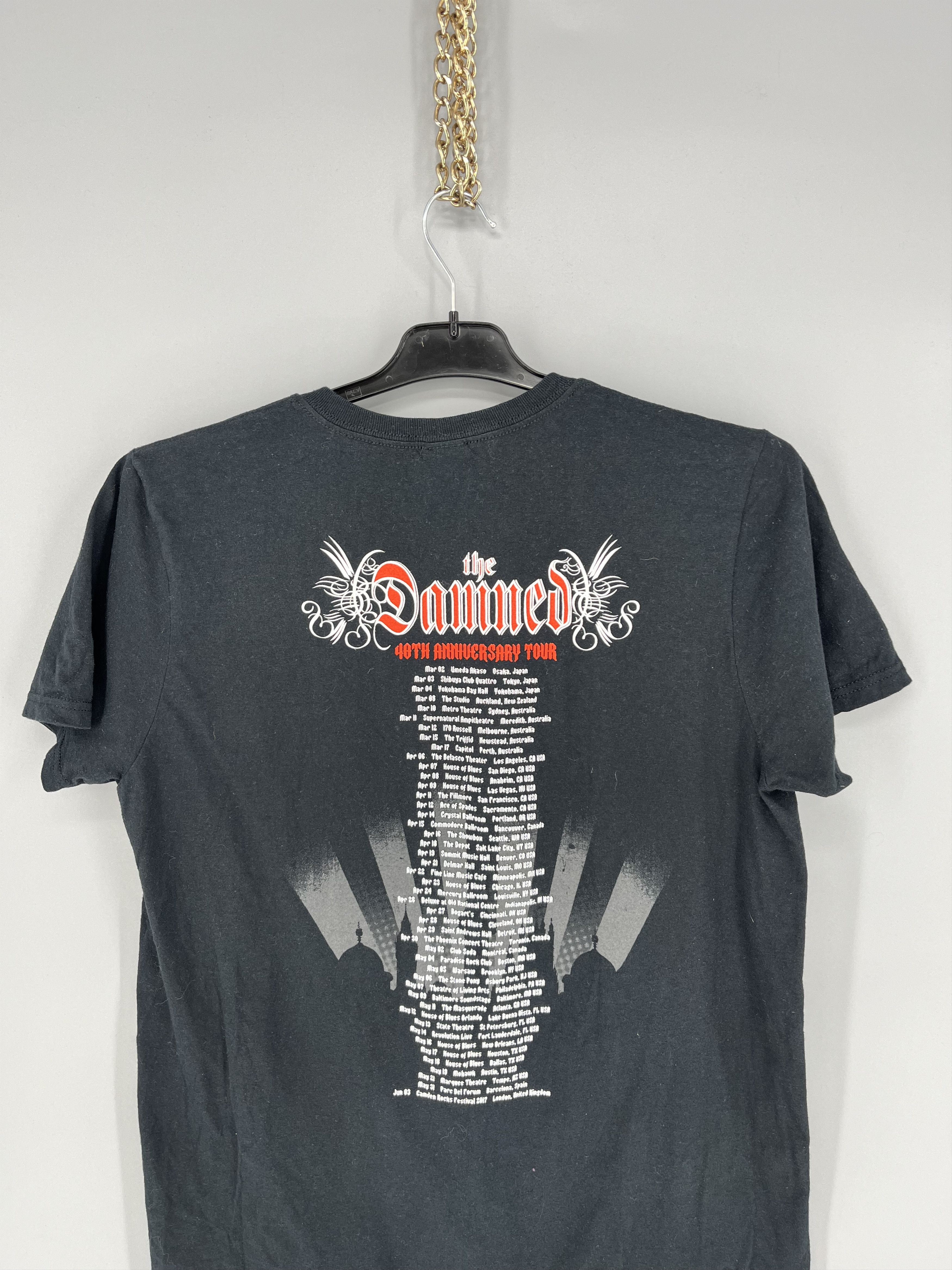 Band Tees Vintage 90s The DAMNED Punk Rock T-Shirt Rare Retro Hype Y2K Size US M / EU 48-50 / 2 - 9 Thumbnail