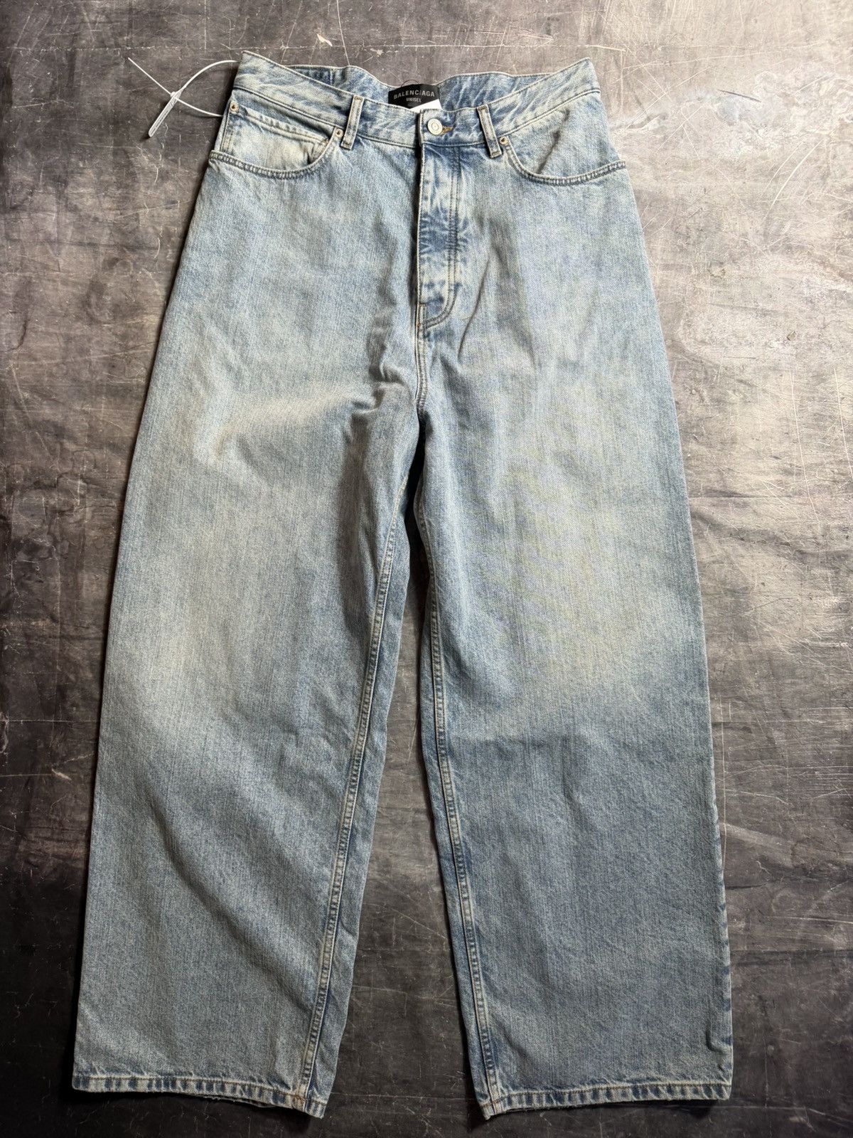 Balenciaga Baggy Jeans in Classic Blue