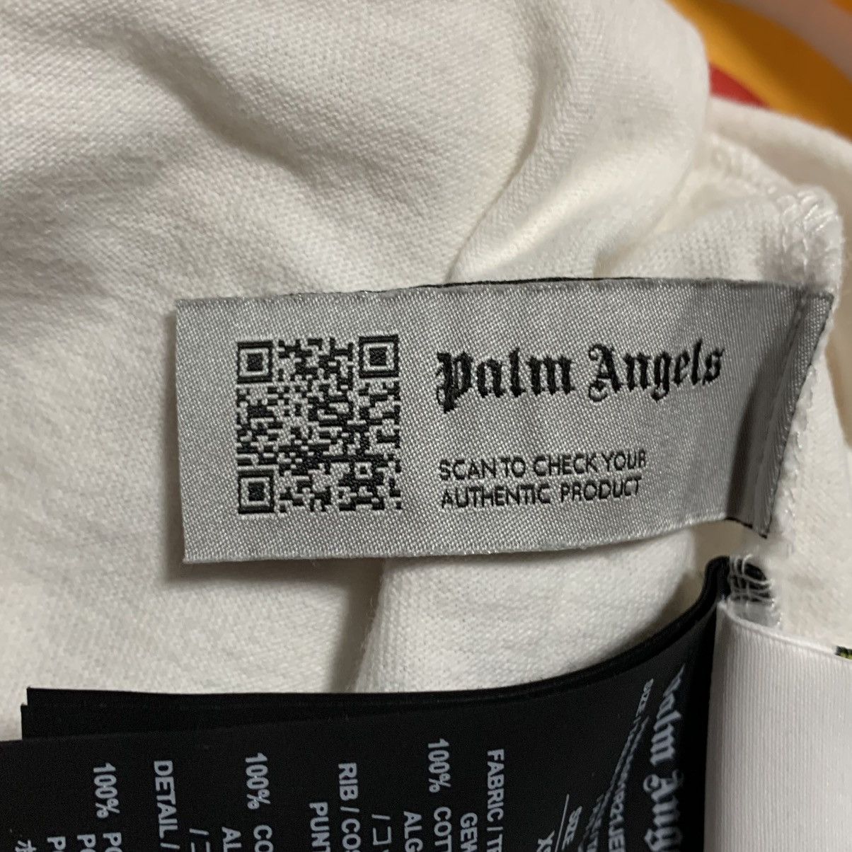 Palm Angels Palm Angels XS Burning Head White Tee 2021 Size US XS / EU 42 / 0 - 9 Thumbnail