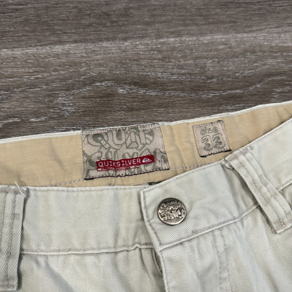 JNCO × Quiksilver × Vintage Vintage Y2K Quicksilver surfwear wide leg cargo shorts Size US 33 - 3 Thumbnail