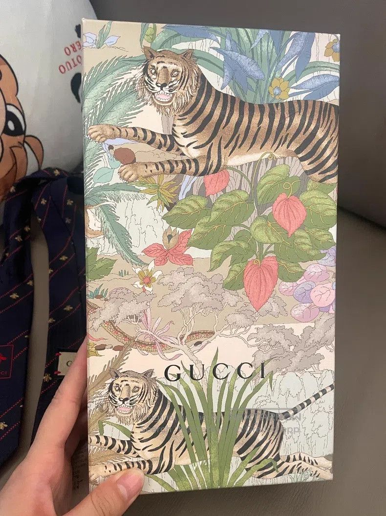 Gucci Gucci Little Bee's tie Size ONE SIZE - 5 Thumbnail