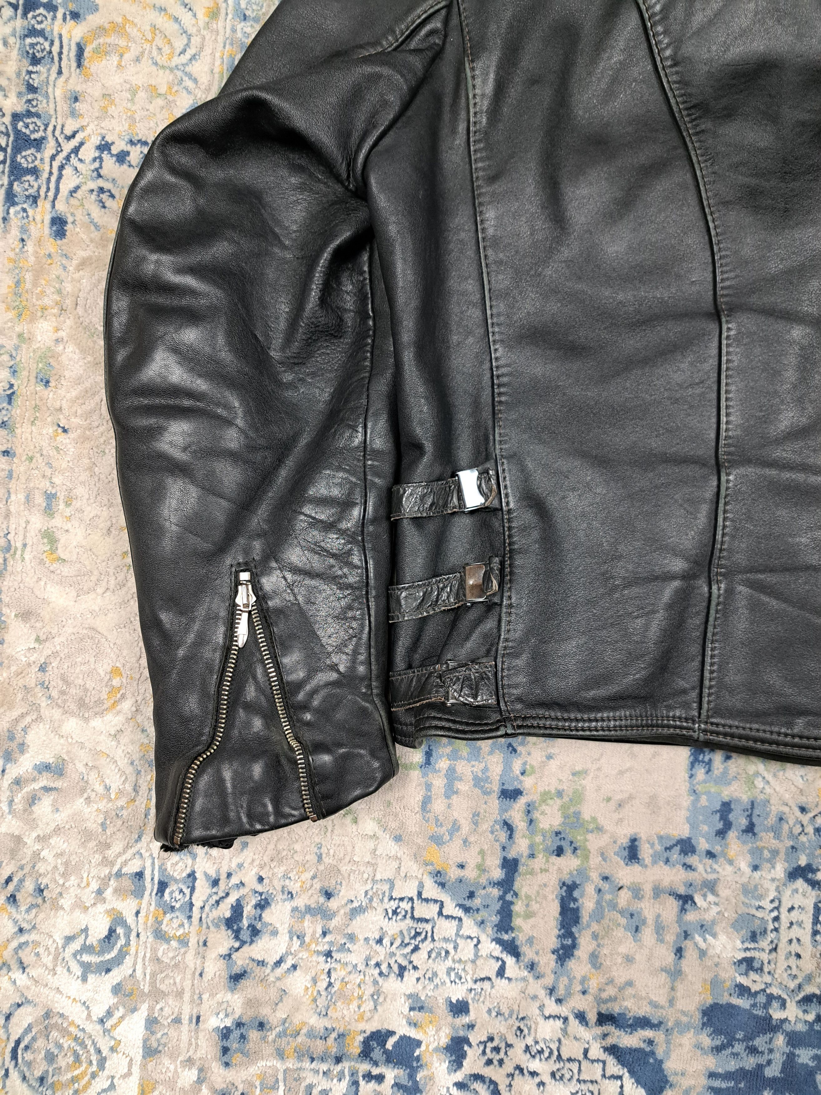 Genuine Leather Top Quality Heavyweight Leather Ramones Jacket Punk Archive Size US XL / EU 56 / 4 - 12 Thumbnail