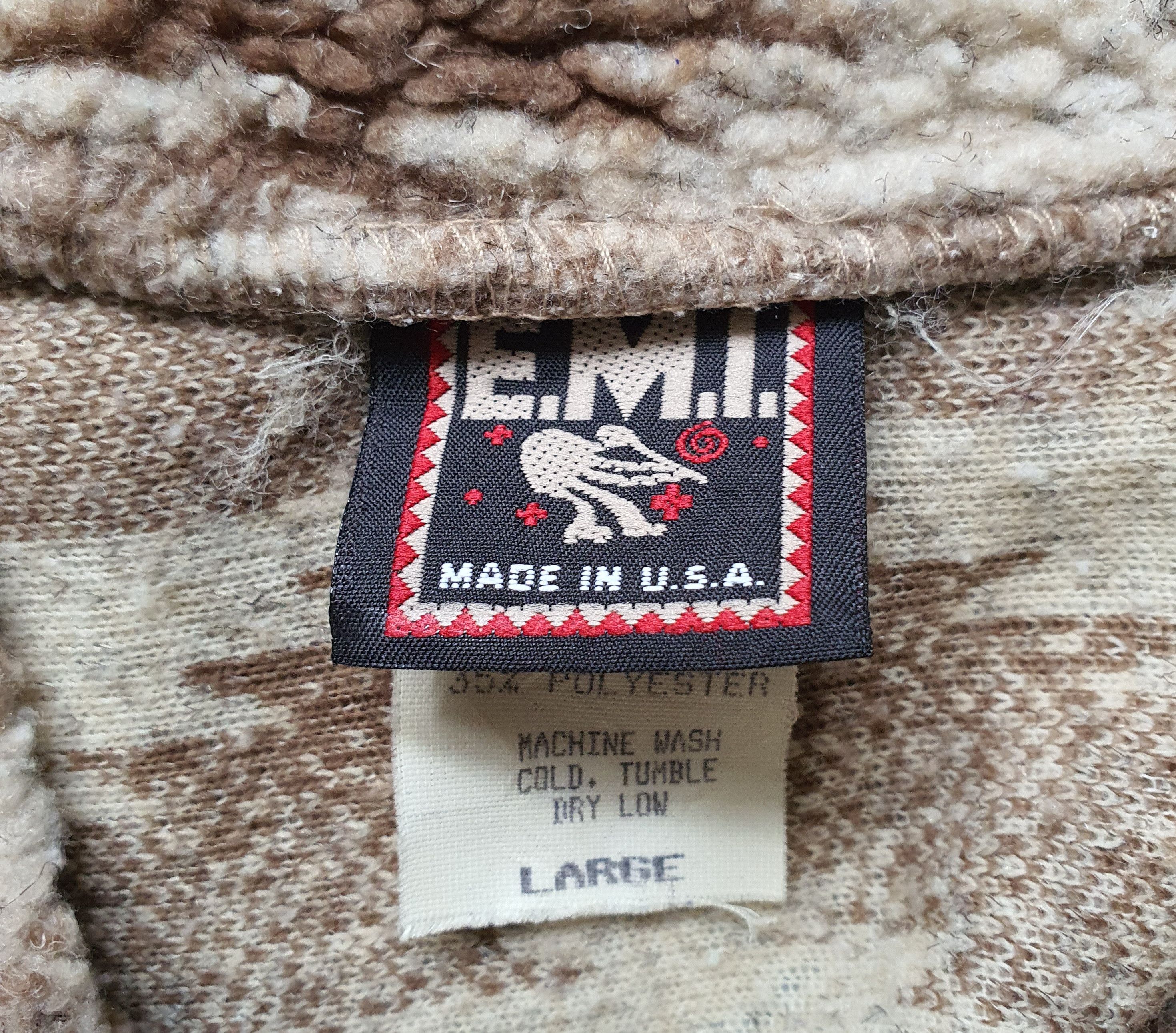 Native × Vintage 90s Newport Beach E.M.I fleece native sweater size L Size US L / EU 52-54 / 3 - 2 Thumbnail
