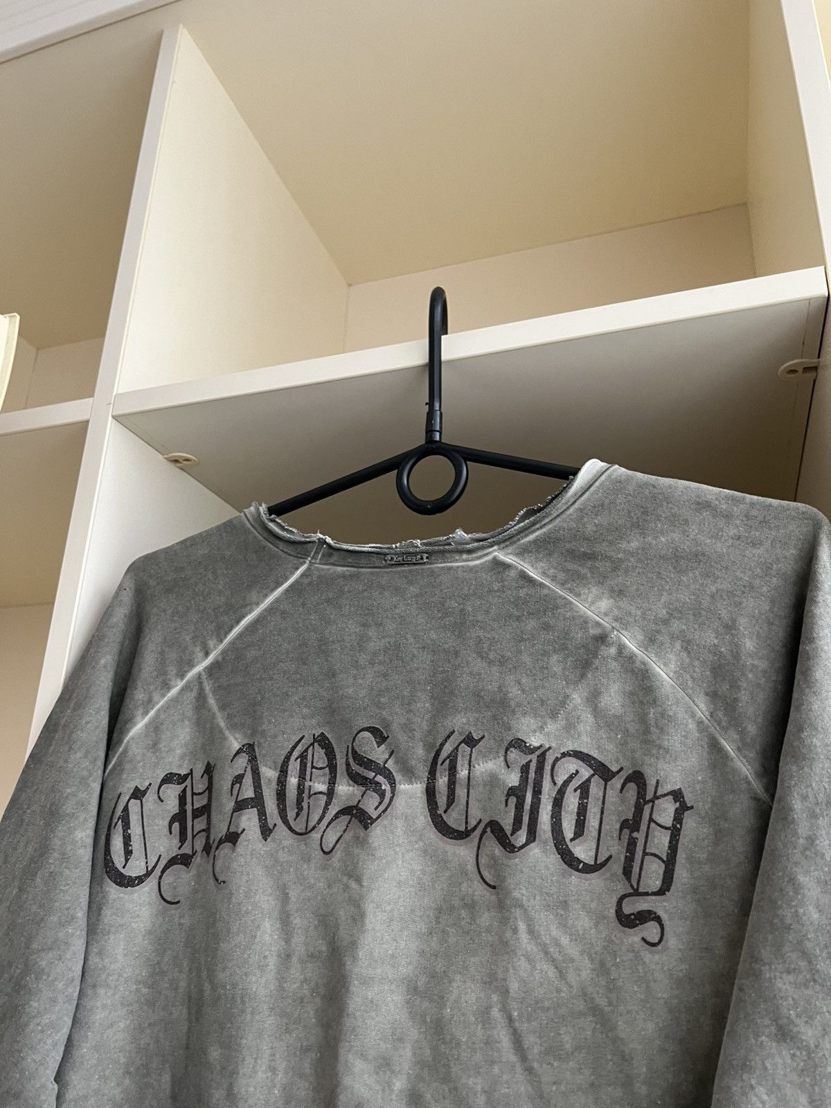 Vintage Y2K Key Largo CHAOS Skull Long Sleeve T-Shirt Size US M / EU 48-50 / 2 - 19 Thumbnail