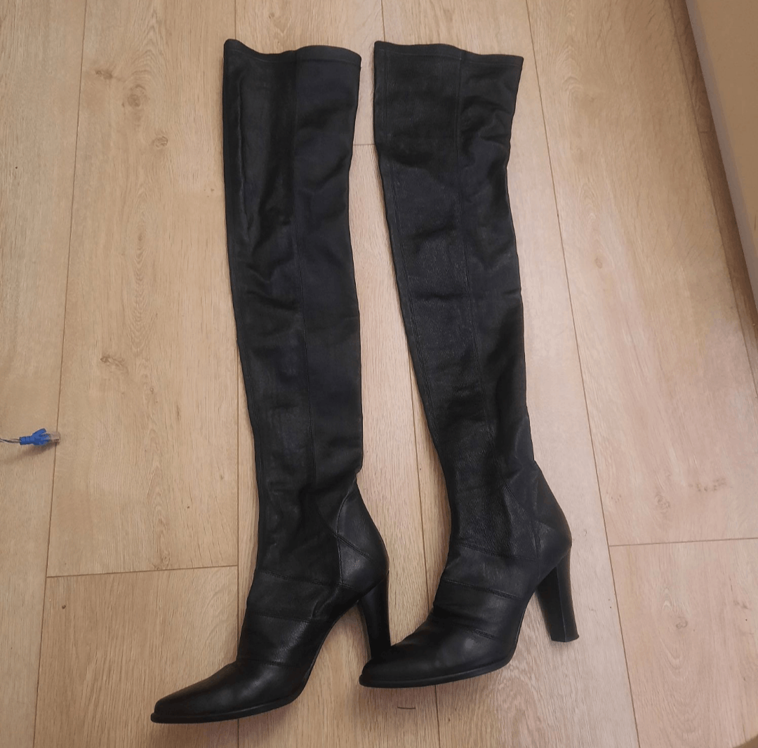 plein sud PLEIN SUD ovee the knee stocking boots us sz 6.5 eur 37 Size US 6.5 / IT 36.5 - 6 Thumbnail