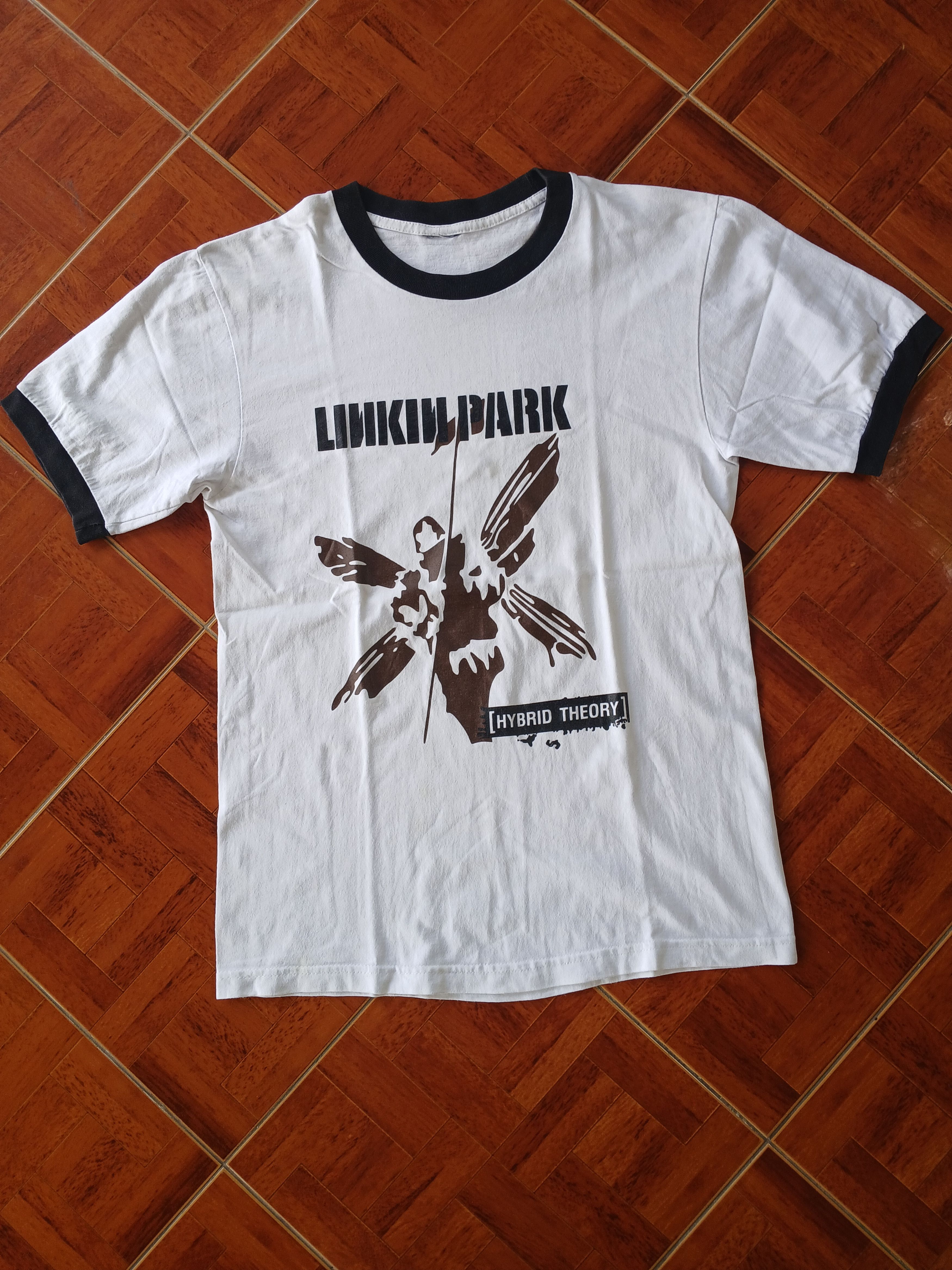 Band Tees × Vintage Vintage Ringer Tee Linkin Park Hybrid Theory Band Tshirt Size US M / EU 48-50 / 2 - 1 Thumbnail