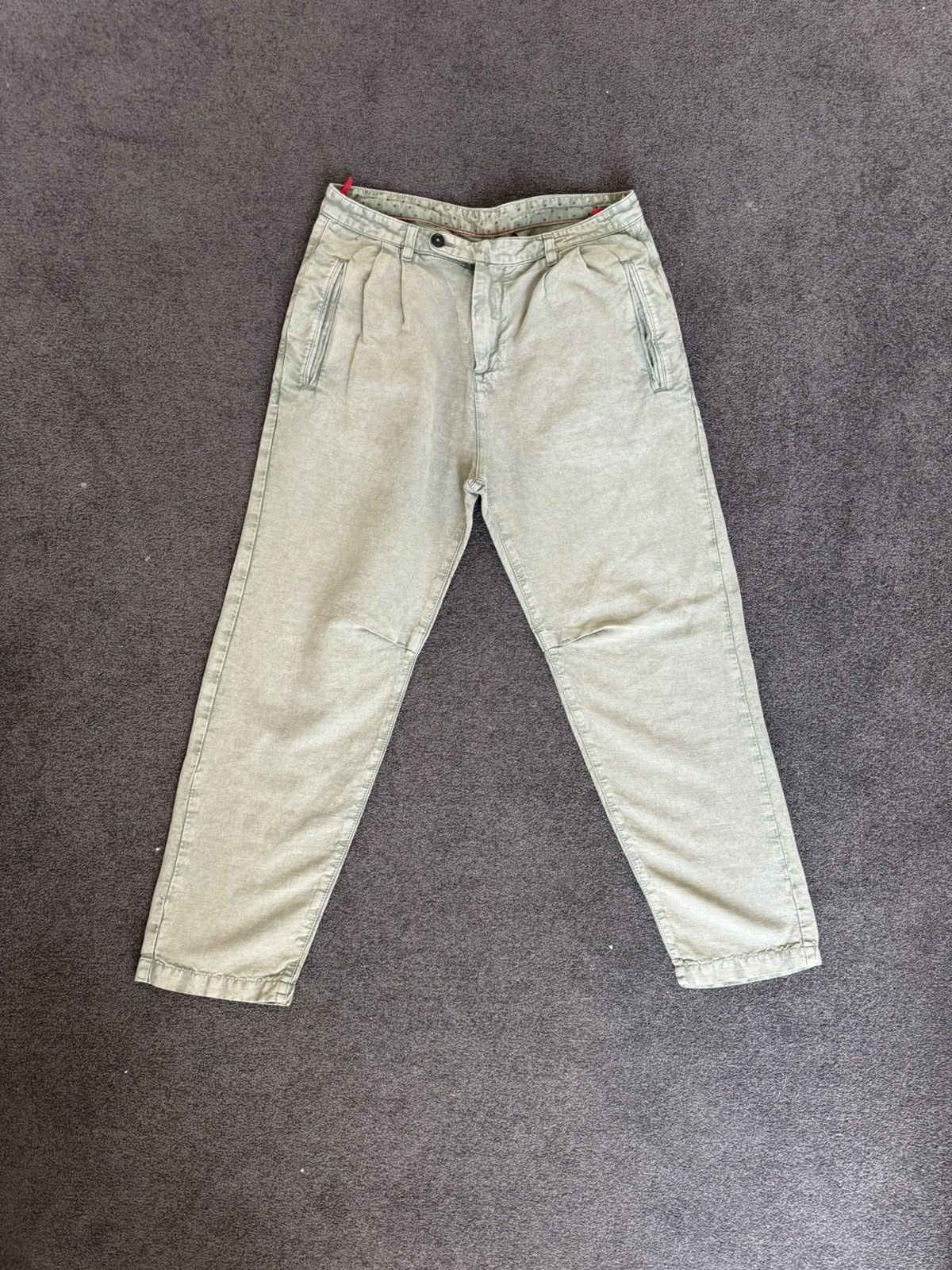 Massimo Alba Massimo Alba Linen Trousers Size US 32 / EU 48 - 1 Thumbnail