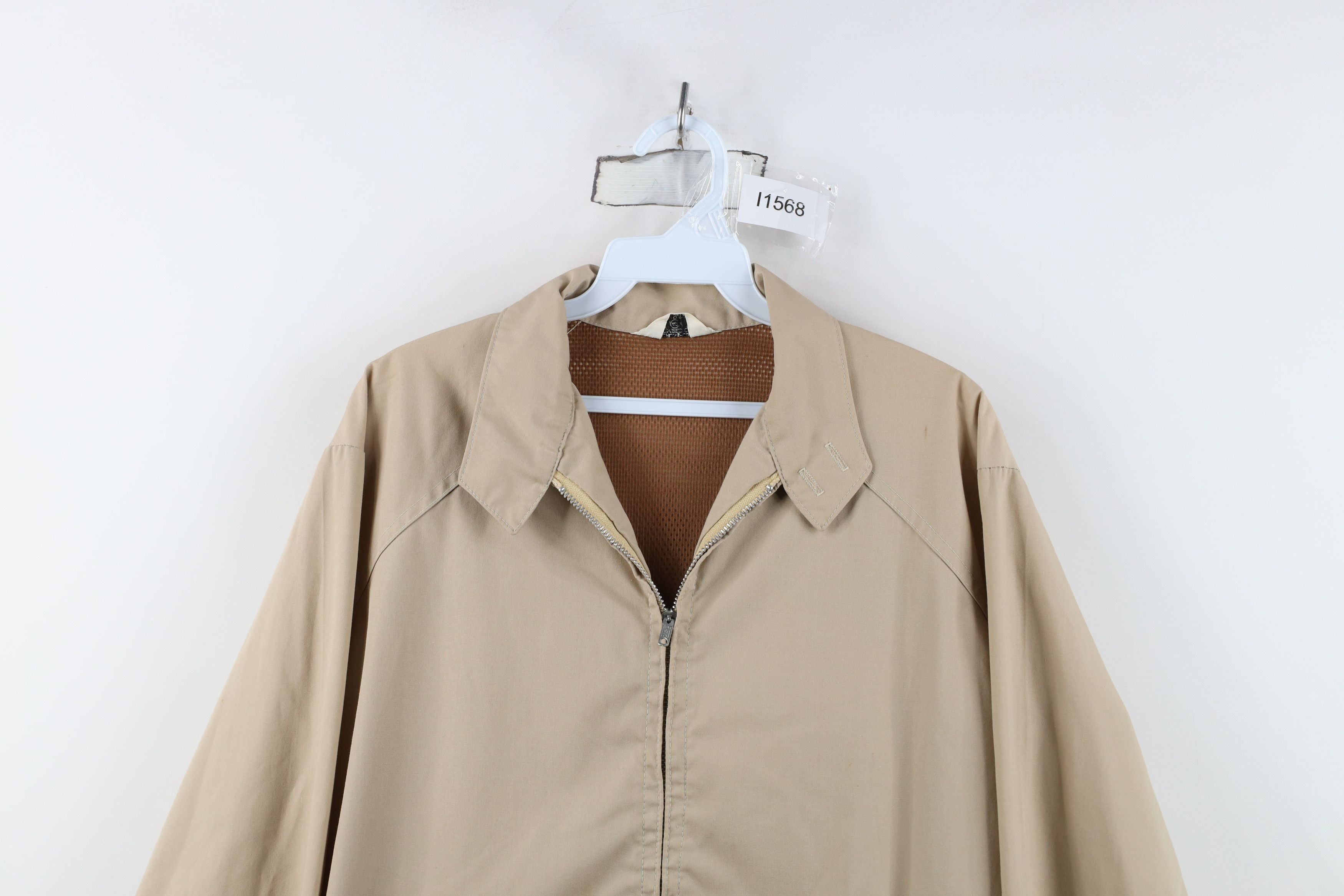 Vintage Vintage 50s 60s Streetwear Cafe Racer Bomber Jacket USA Tan Size US XL / EU 56 / 4 - 2 Thumbnail