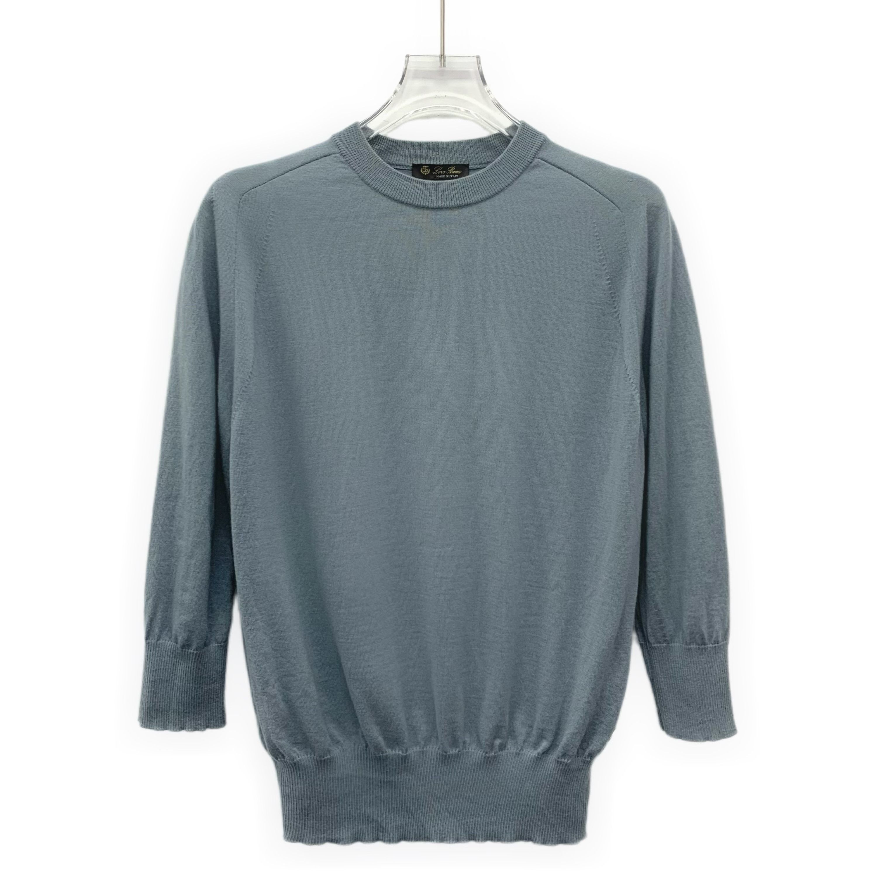 Loro Piana Loro Piana Cashmere Knit Sweater Blue (42) Size US XS / EU 42 / 0 - 1 Thumbnail