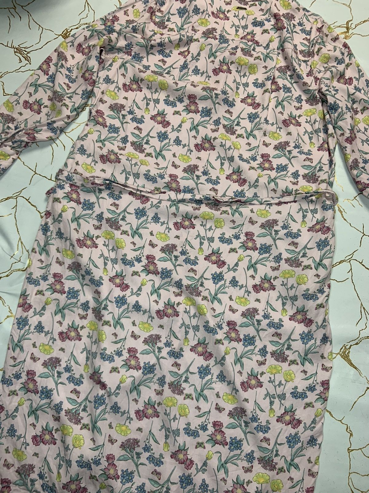 Barbour Barbour Women Else Dress Long Floral UK 18 US 14 EUR 44 Size XL / US 12-14 / IT 48-50 - 8 Thumbnail