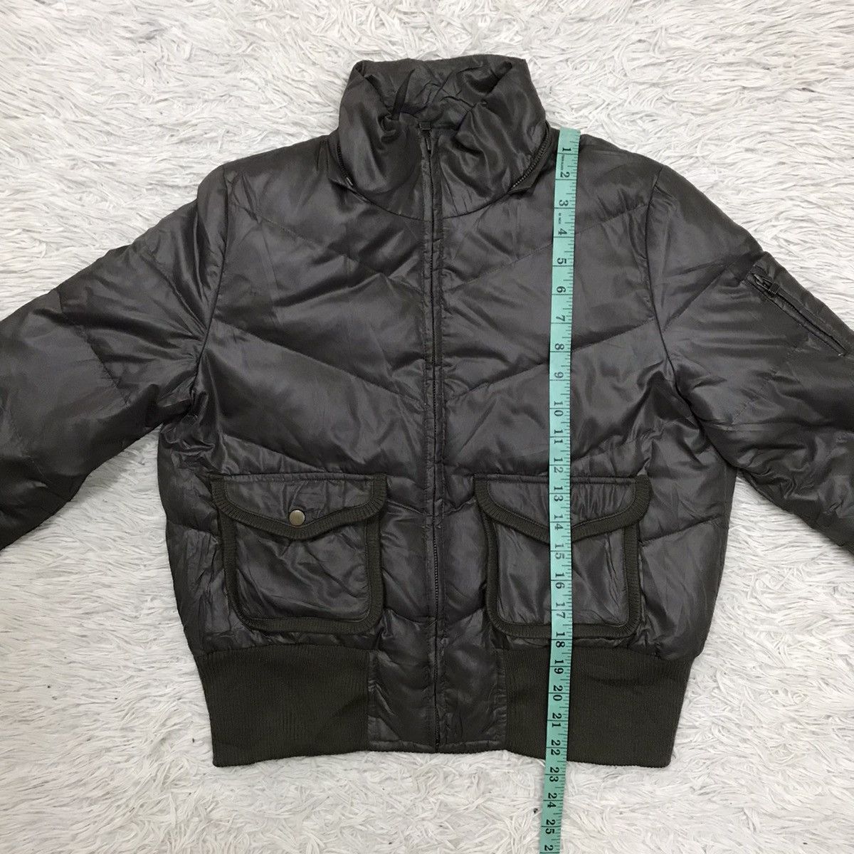 Japanese Brand ELLE PLANETE DOUBLE POCKET BOMBER JACKET Size US S / EU 44-46 / 1 - 14 Thumbnail
