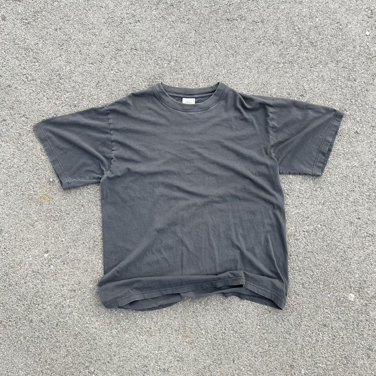 Unsound Rags VINTAGE 90s FADED WASHED TEE T-SHIRT BLANK BASIC TRASHED Size US XL / EU 56 / 4 - 2 Thumbnail