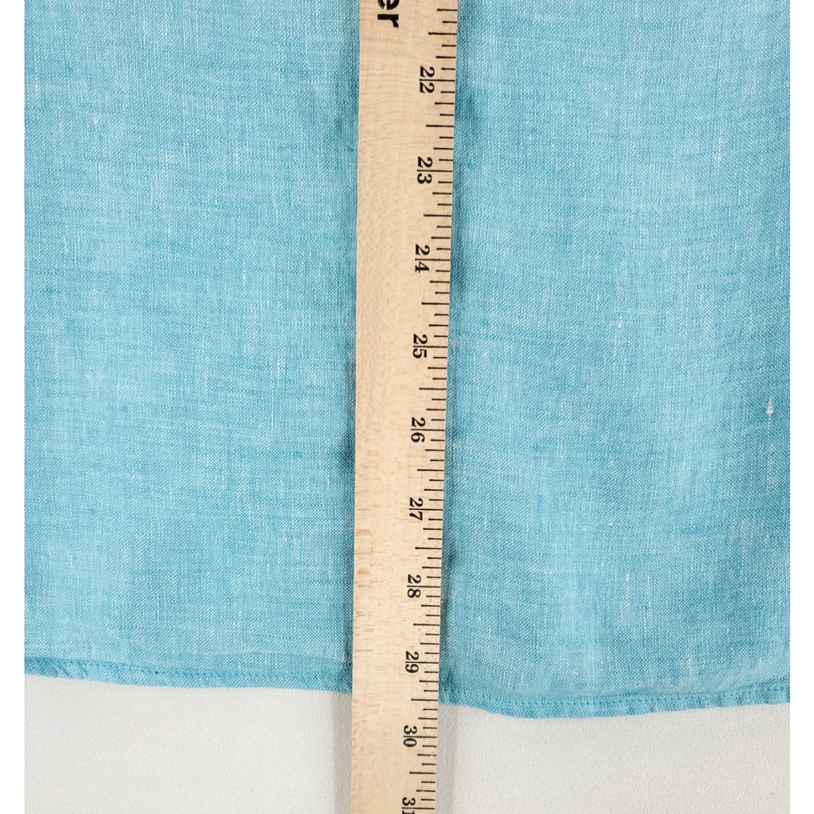 J.Crew J.CREW Slim Button Down Shirt Long Sleeve 100% Linen Light Blue Mens L Blue Shirt Mens Long Sleeve Slim Button-Down Linen 100% Linen SV Size US L / EU 52-54 / 3 - 5 Thumbnail