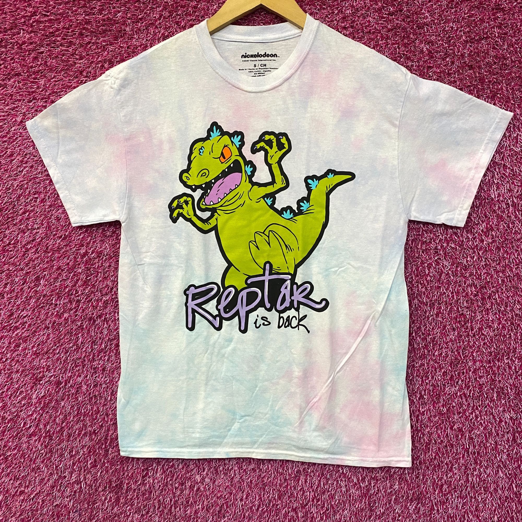 Nickelodeon Nickelodeon Rugrats Reptar Is Back Graphic Tie-Dye T-Shirt S Size US S / EU 44-46 / 1 - 1 Thumbnail