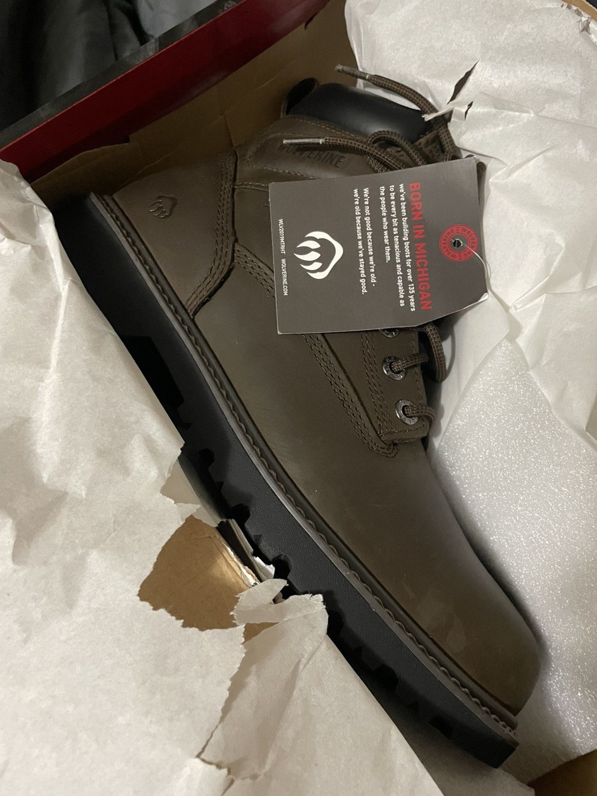 Wolverine Wolverine Men’s Floorhand WP 6” Boots Size US 10.5 / EU 43-44 - 4 Thumbnail
