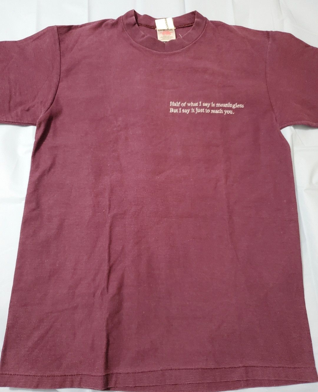 General Research 1996 General Research Meaningless Maroon T Size US L / EU 52-54 / 3 - 1 Thumbnail