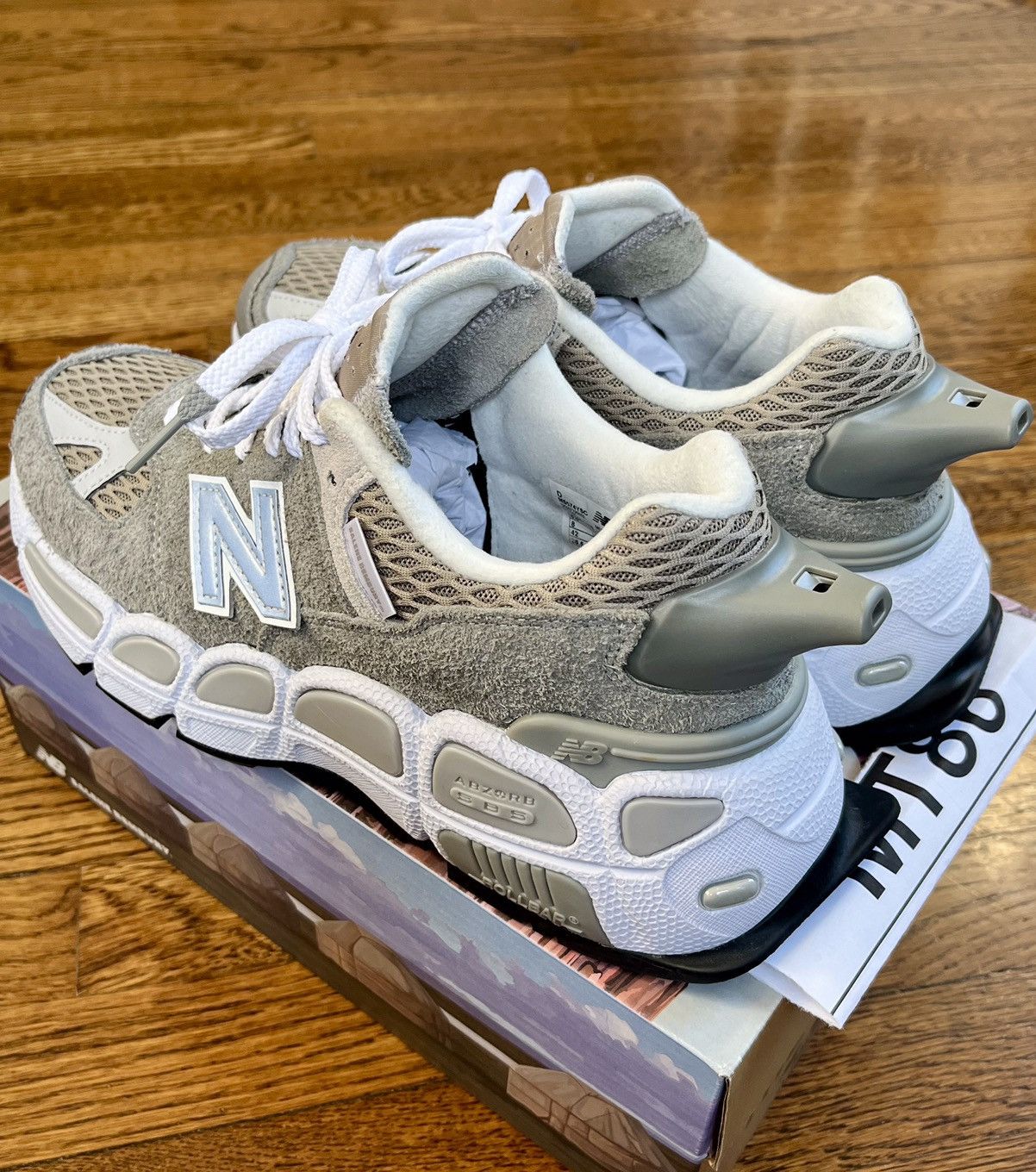 New Balance × Salehe Bembury Salehe Bembury x New Balance 574 YURT - Shark Skin - US 8.5 Size US 8.5 / EU 41-42 - 2 Thumbnail
