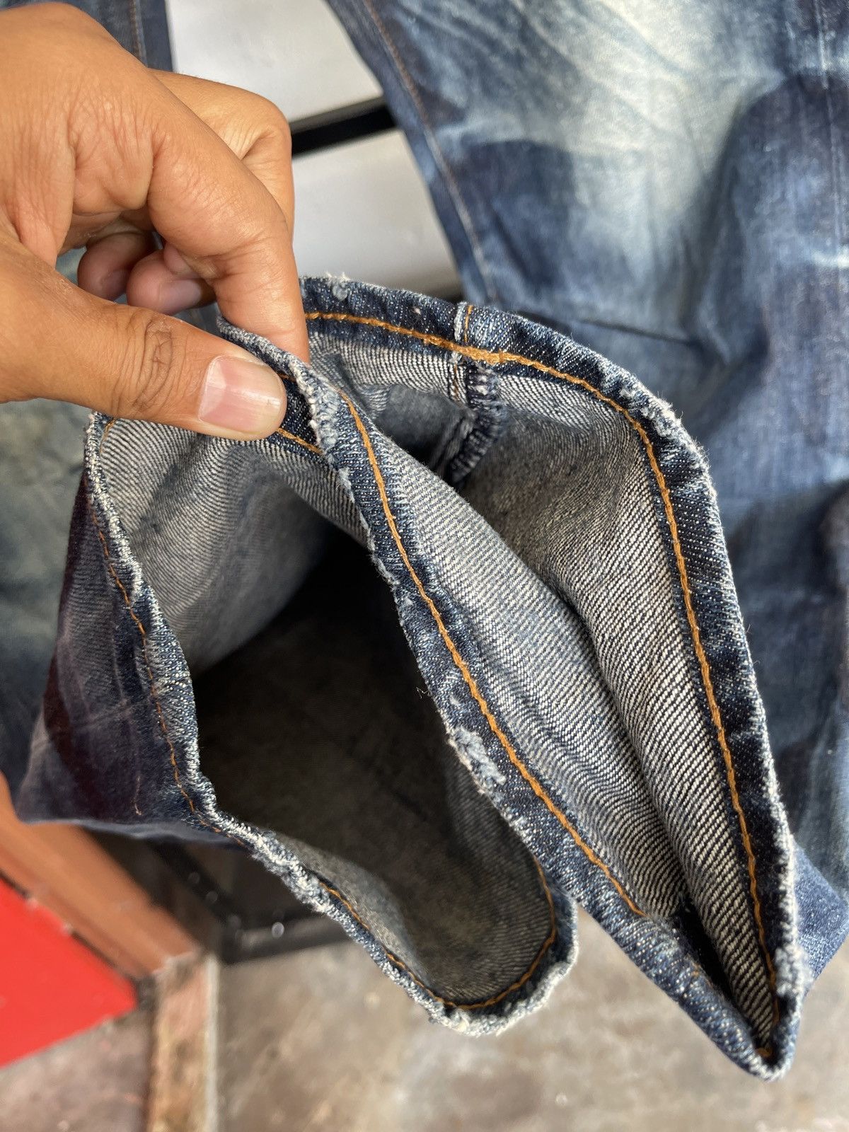 Japanese Brand Nylaus Jeans Nice Design Size US 32 / EU 48 - 9 Thumbnail