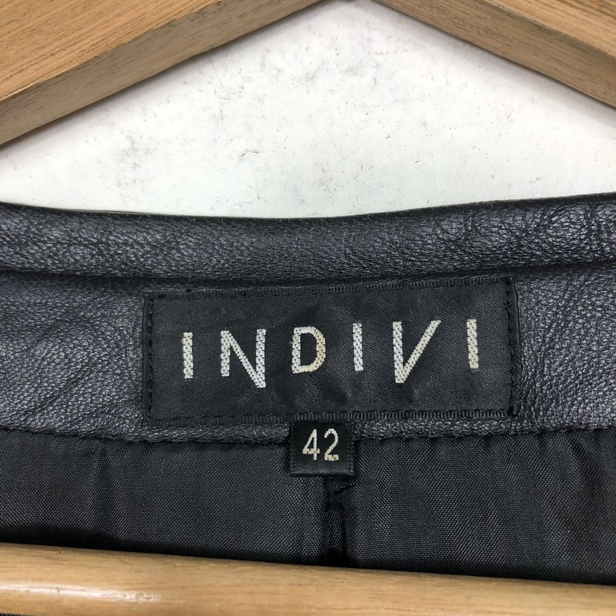 Japanese Brand 📌Vintage Cropped Leather Biker Jacket Indivi Japan Size US M / EU 48-50 / 2 - 19 Thumbnail