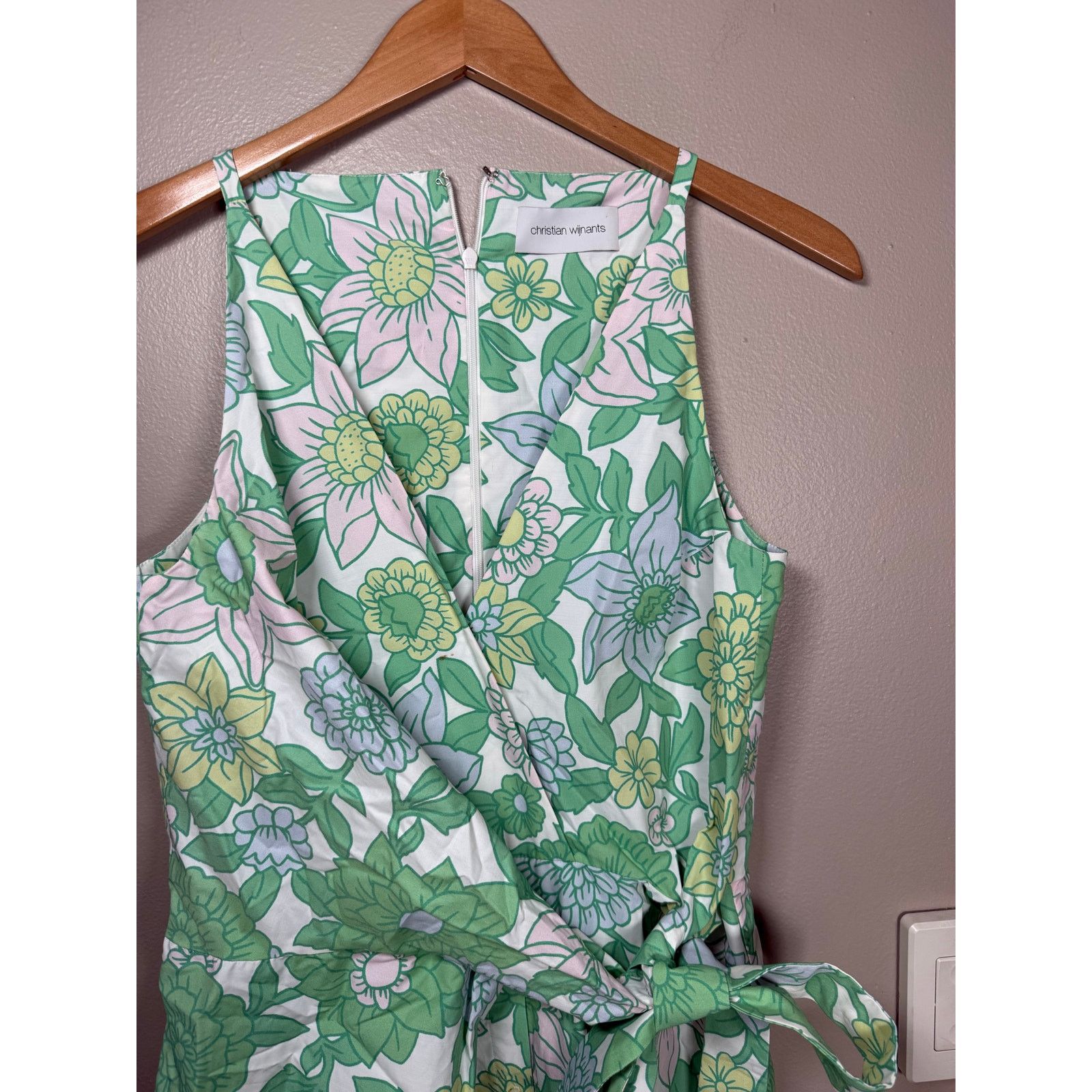 Christian Wijnants Christian Wijnants Floral Wrap Dress size 36 Pristine Size S / US 4 / IT 40 - 9 Thumbnail