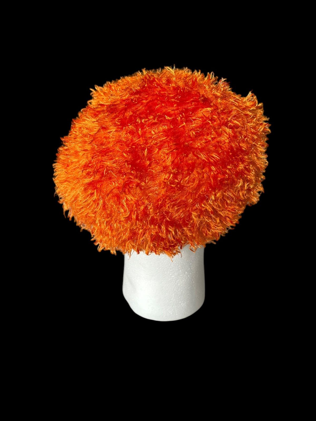 Japanese Brand × Kapital × Vintage Helloween Horror Fur Mohair Rare Beanie Hats🎌☠️☠️💀 Size ONE SIZE - 4 Thumbnail