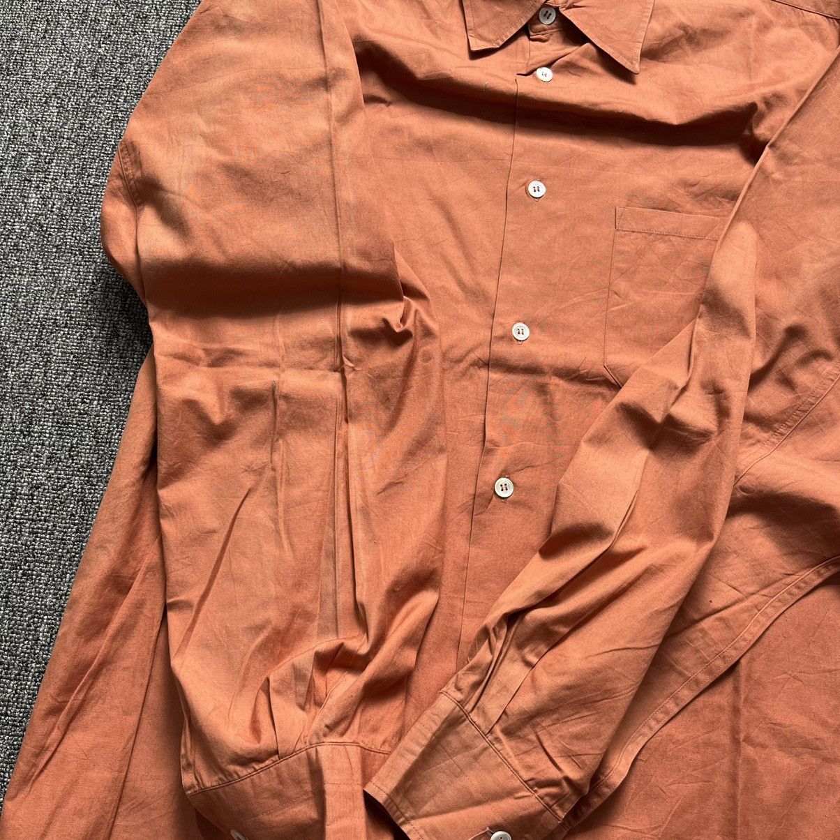 agnes b. Vintage 90’s agnes b stripe Shirt Size US XL / EU 56 / 4 - 6 Thumbnail