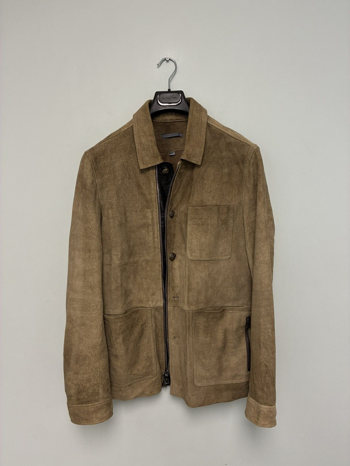 John Varvatos Workwear Suede Jacket EU 50 USA 40 Size US M / EU 48-50 / 2 - 12 Thumbnail