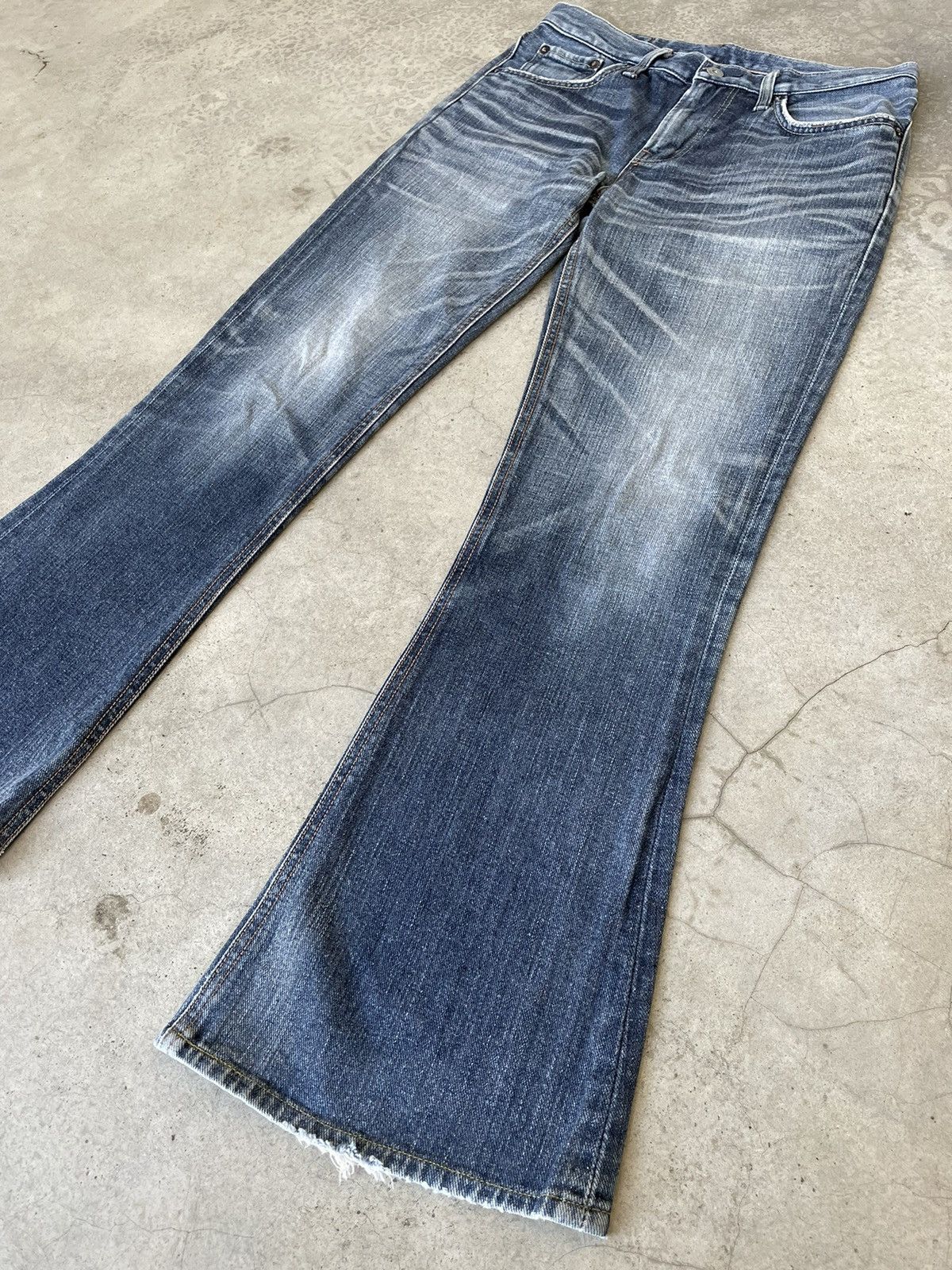 Edwin Japanese Brand Flare Bootcut Jeans Size US 30 / EU 46 - 2 Thumbnail