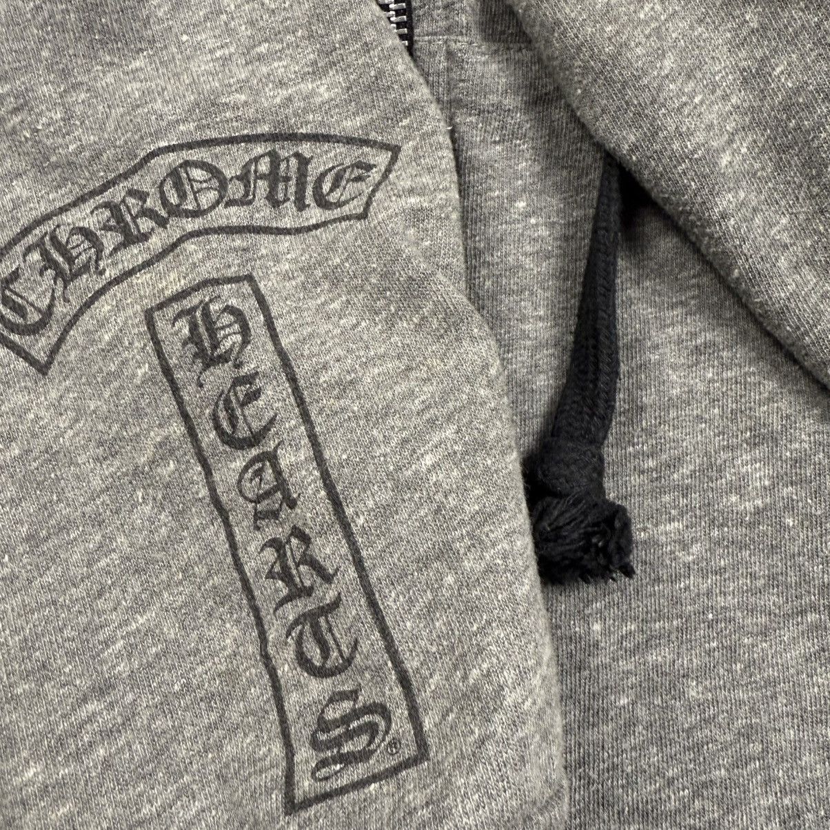 Chrome Hearts Chrome Hearts T-Bar F*** You Zip-Up Hoodie Heather Grey Size US S / EU 44-46 / 1 - 6 Thumbnail