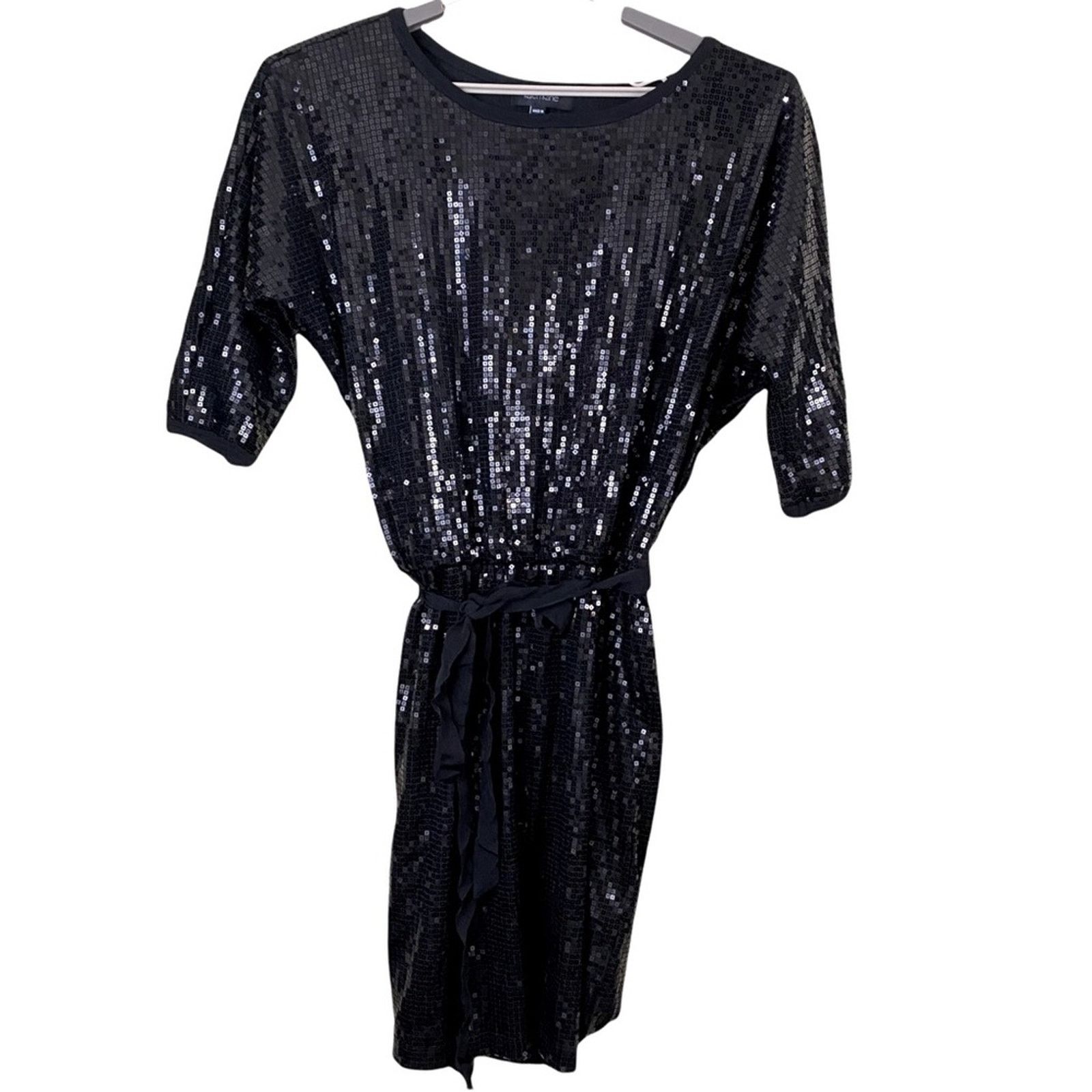 Other Karen Kane Black Sequined Dress Size Small Size S / US 4 / IT 40 - 1 Thumbnail