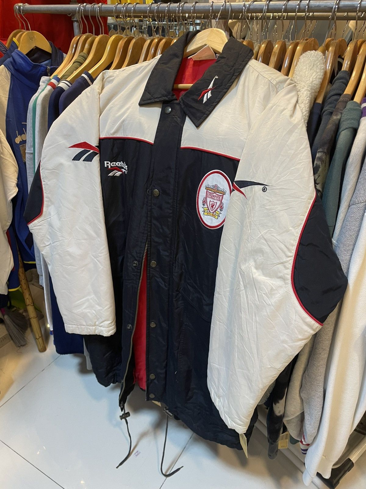 Reebok Vintage 1996-1997 Liverpool FC Track Suit Size US XL / EU 56 / 4 - 1 Thumbnail