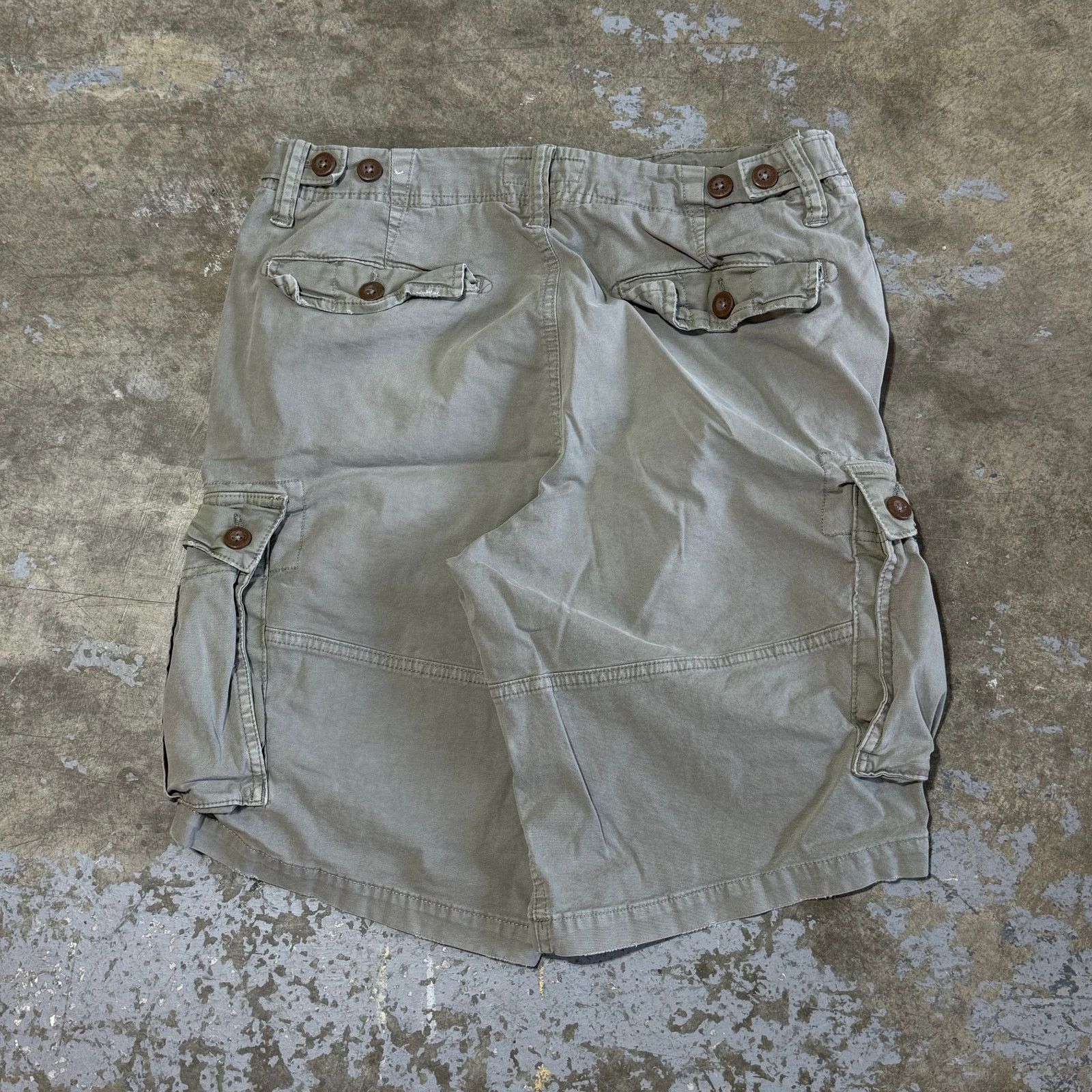 American Eagle Outfitters Vintage Y2K American Eagle Baggy Cargo Shorts Size US 32 / EU 48 - 3 Thumbnail