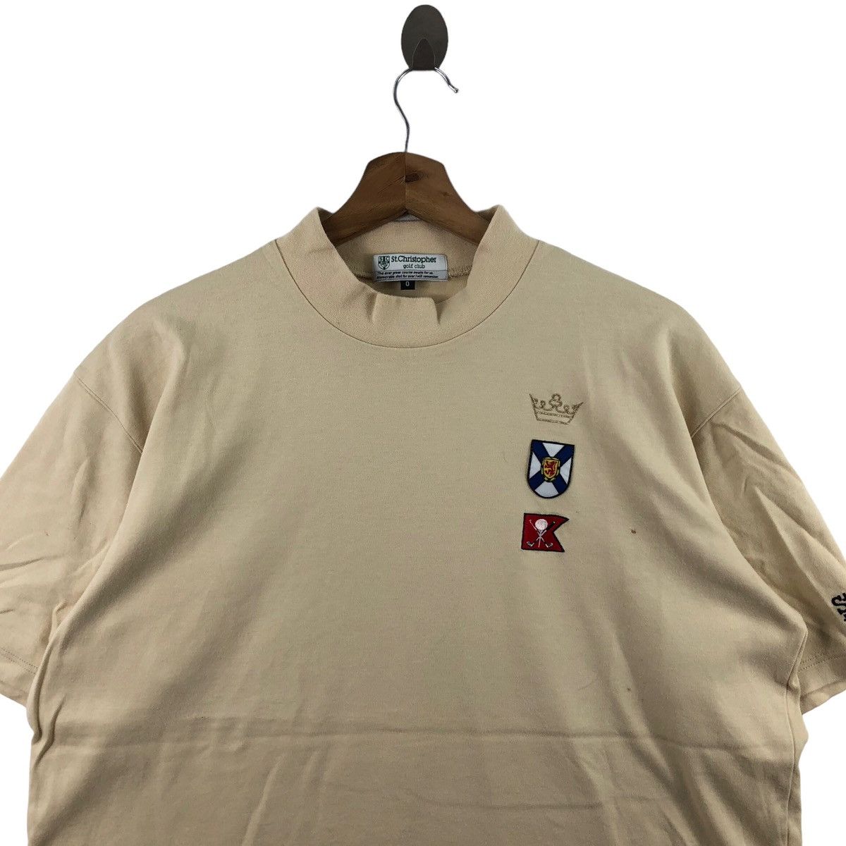 Vintage Vintage St. Christopher Golf Club T-Shirt Size US XL / EU 56 / 4 - 2 Thumbnail