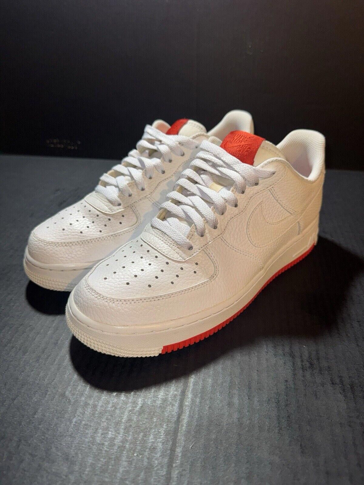 Nike Nike Men's Air Force 1 Low '07 'White Red' AO2409-101 - Sz 8 Size US 8 / EU 41 - 4 Thumbnail
