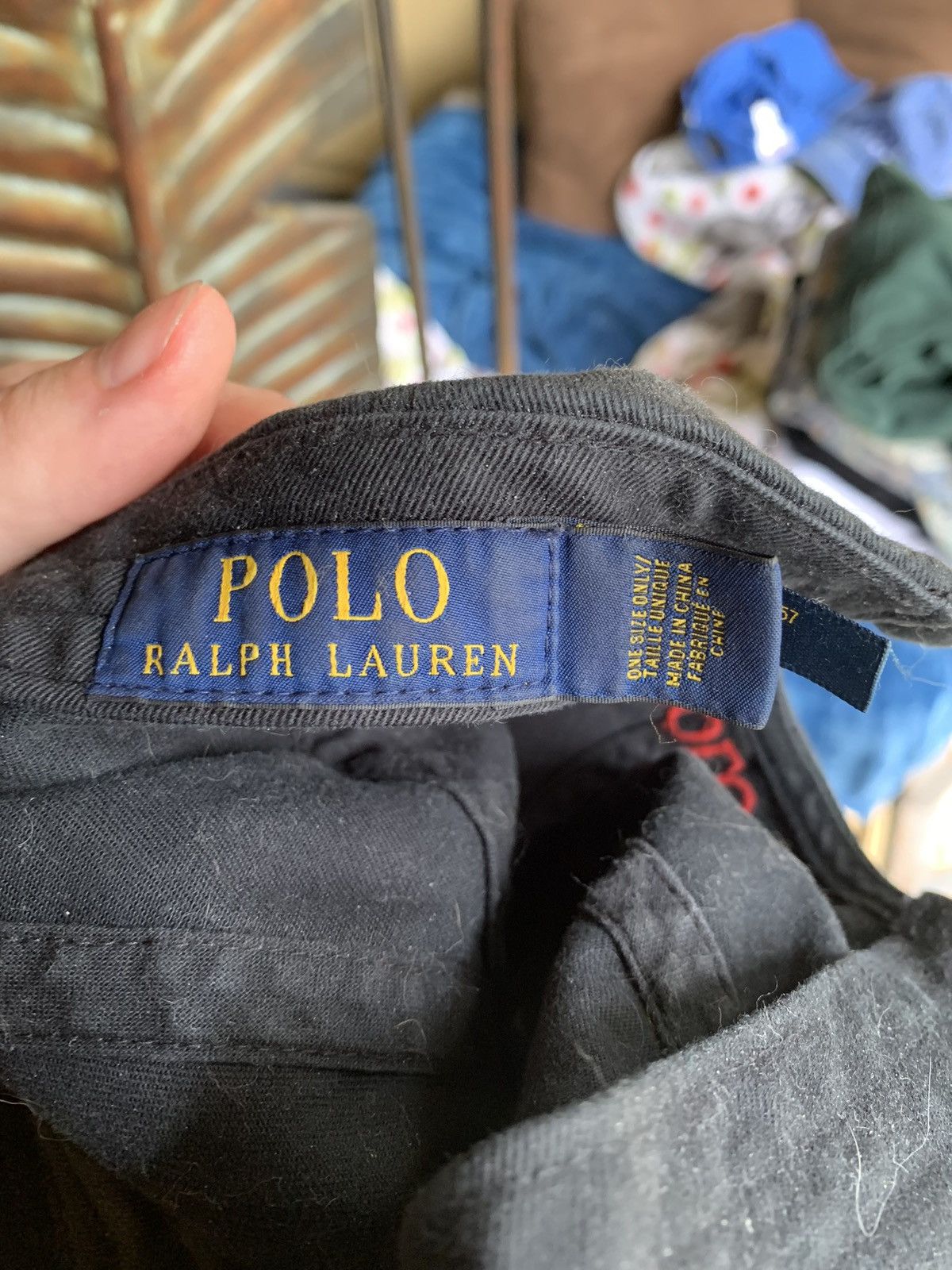 Polo Ralph Lauren Ralph Lauren Polo Dad Hat black red Size ONE SIZE - 3 Thumbnail