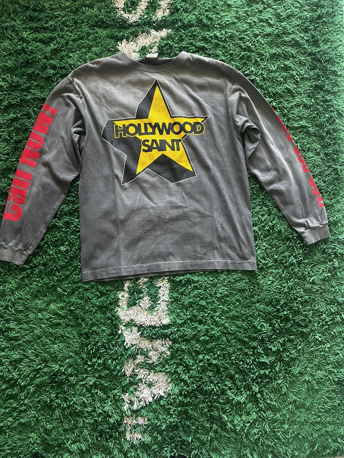 Saint Michael Saint Michael's HOLLYWOOD SAINT Long Sleeve T Shirt