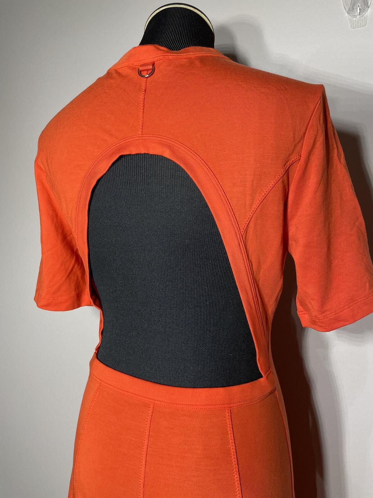 Other Ninety Percent Burnt Orange Knit Midi Dress Sz S Minimalist Size S / US 4 / IT 40 - 5 Thumbnail