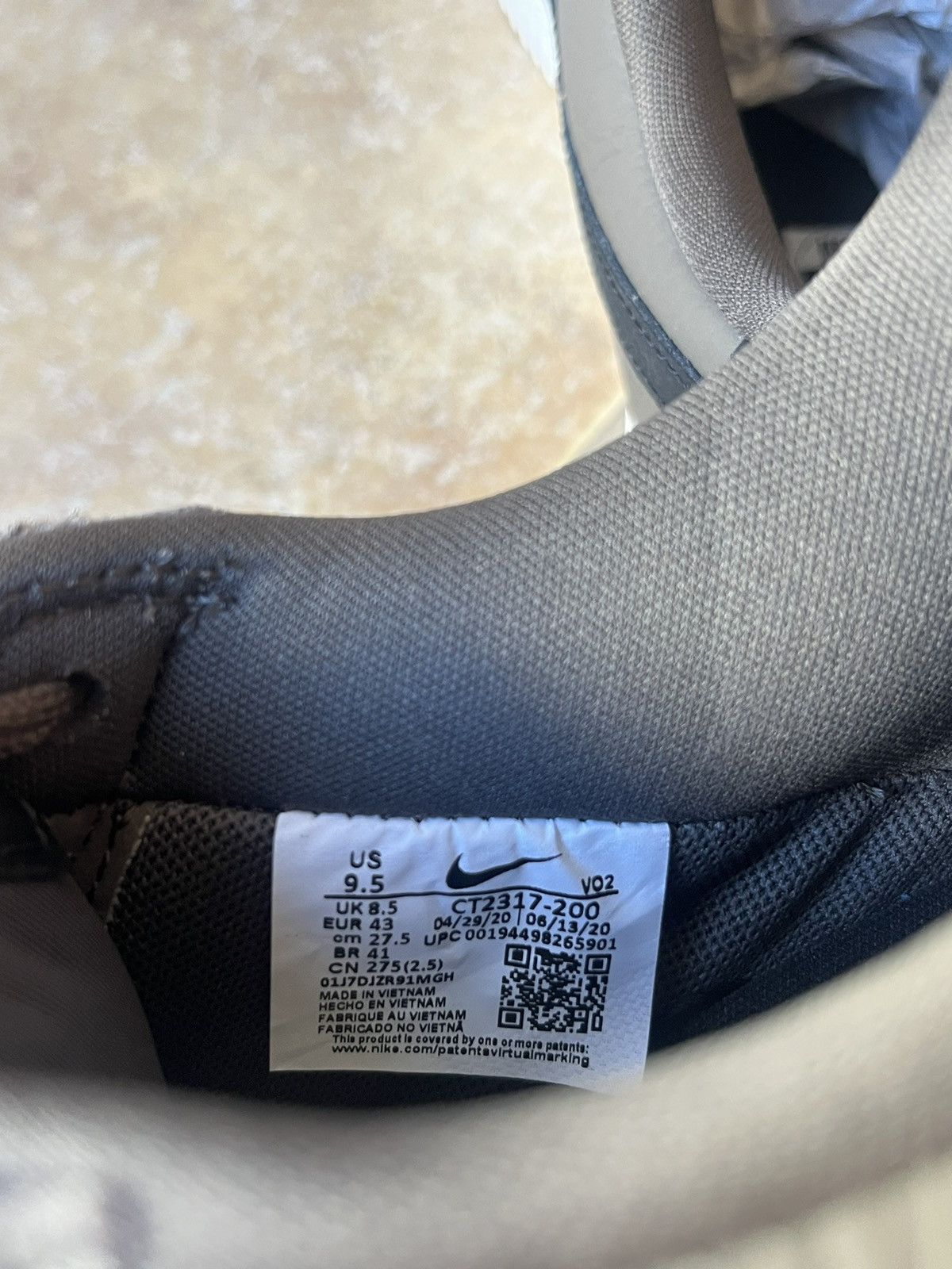 Nike Air Force 1 Craft 'Ridgerock size 9.5 Size US 9.5 / EU 42-43 - 6 Thumbnail