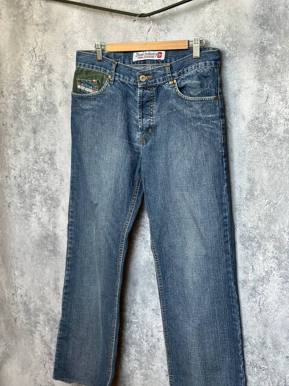 Diesel Diesel Jeans Denim Division Y2K Green Trim Made in Italy Size US 32 / EU 48 - 2 Thumbnail