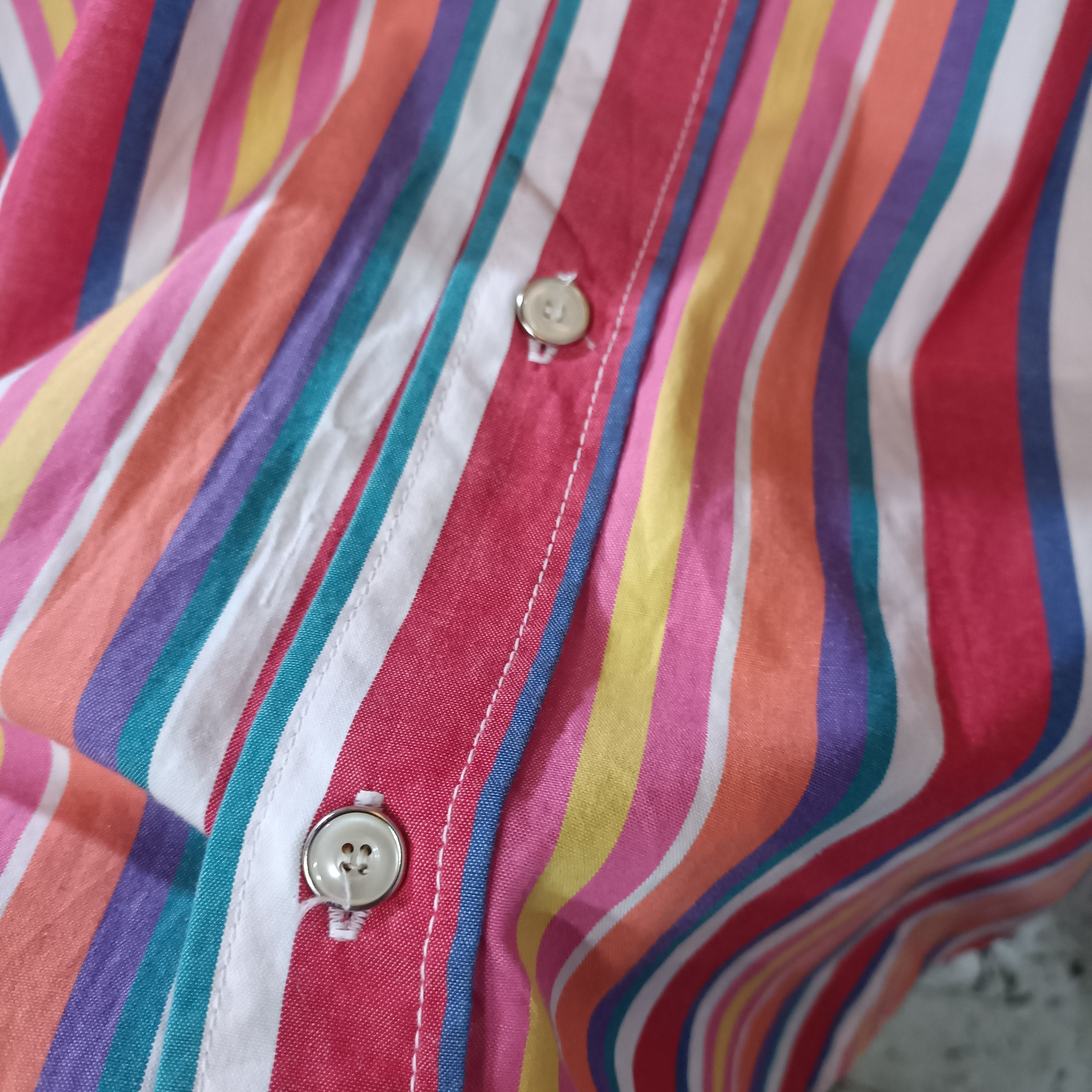 Nigel Cabourn Vintage Nigel Cabourn Stripe Shirt Size US L / EU 52-54 / 3 - 6 Thumbnail