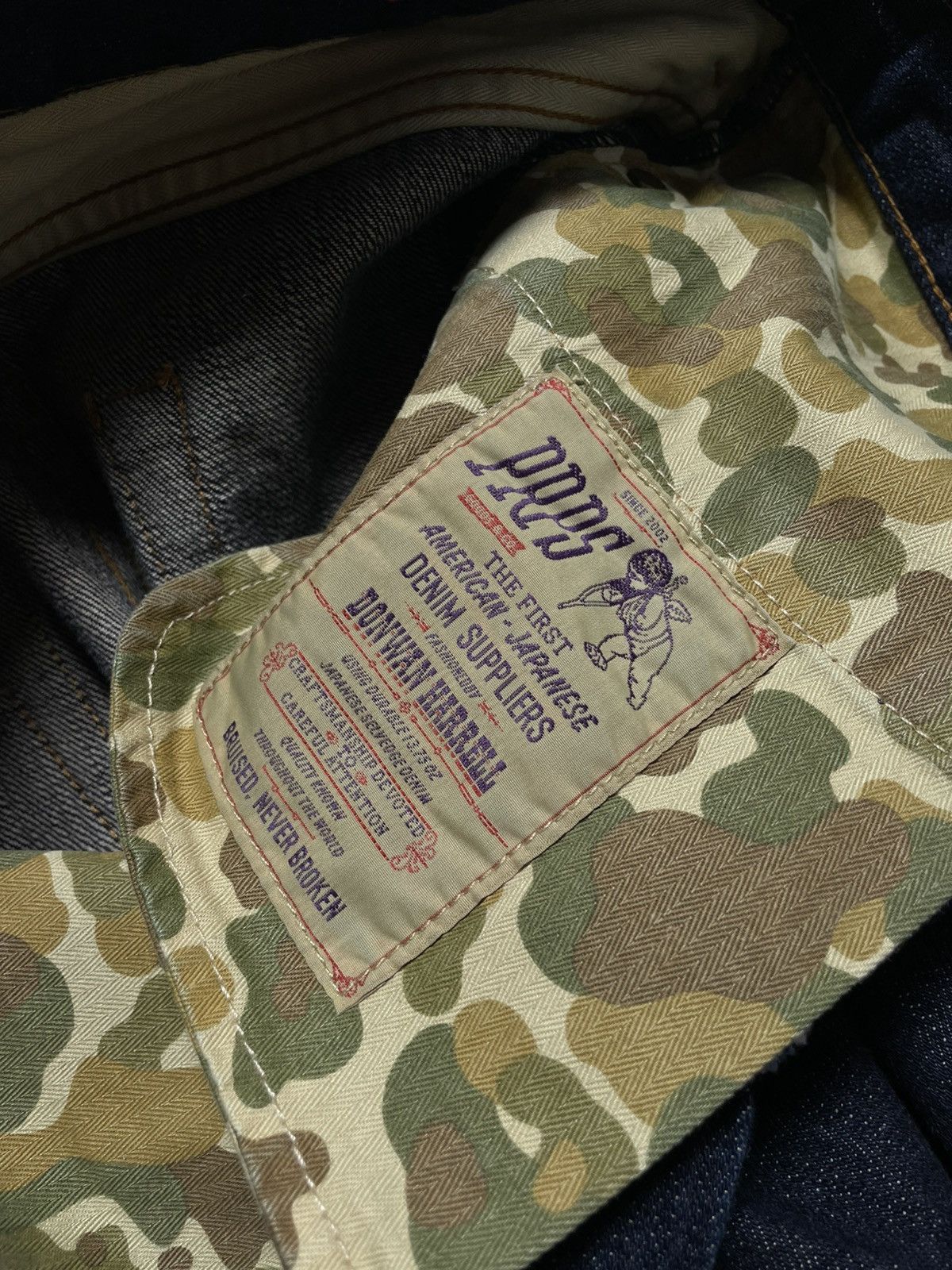 Prps PRPS Selvedge vintage Japanese slim jeans Size US 32 / EU 48 - 12 Thumbnail