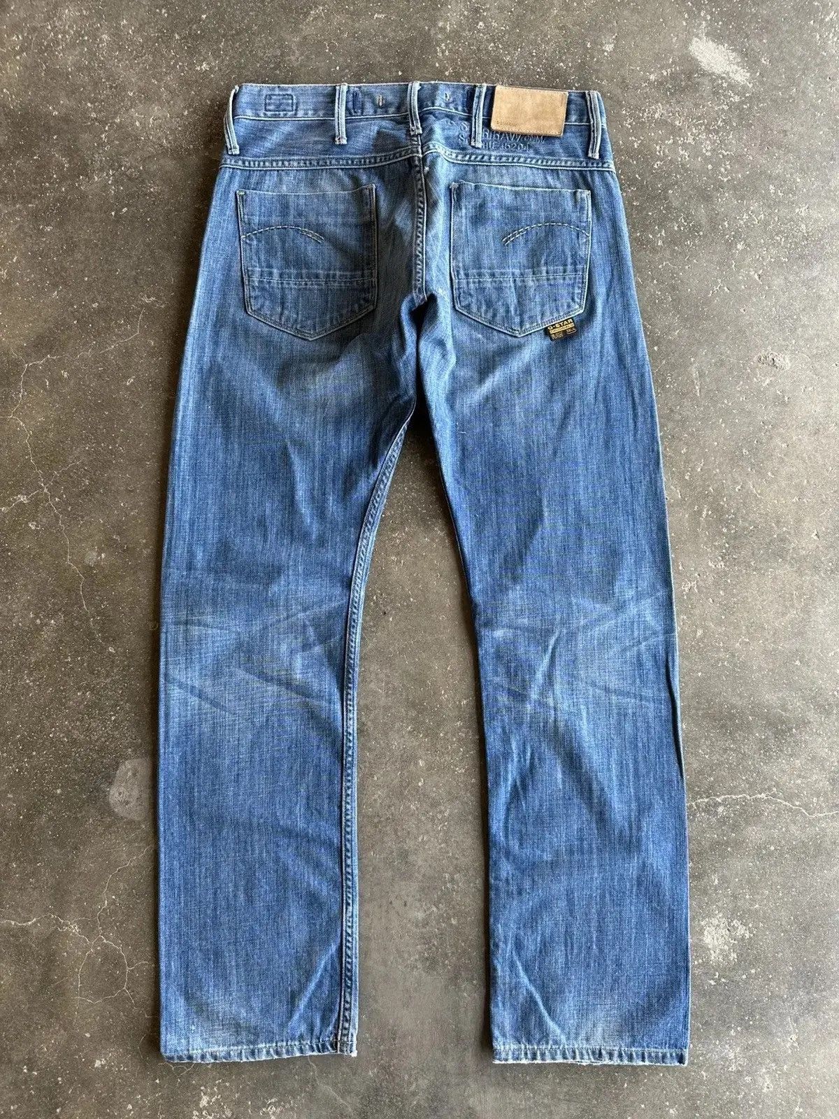 Vintage SICKS 💥💥 VINTAGE G-STAR RAW DENIM SAILOR PANTS Size US 31 - 9 Thumbnail
