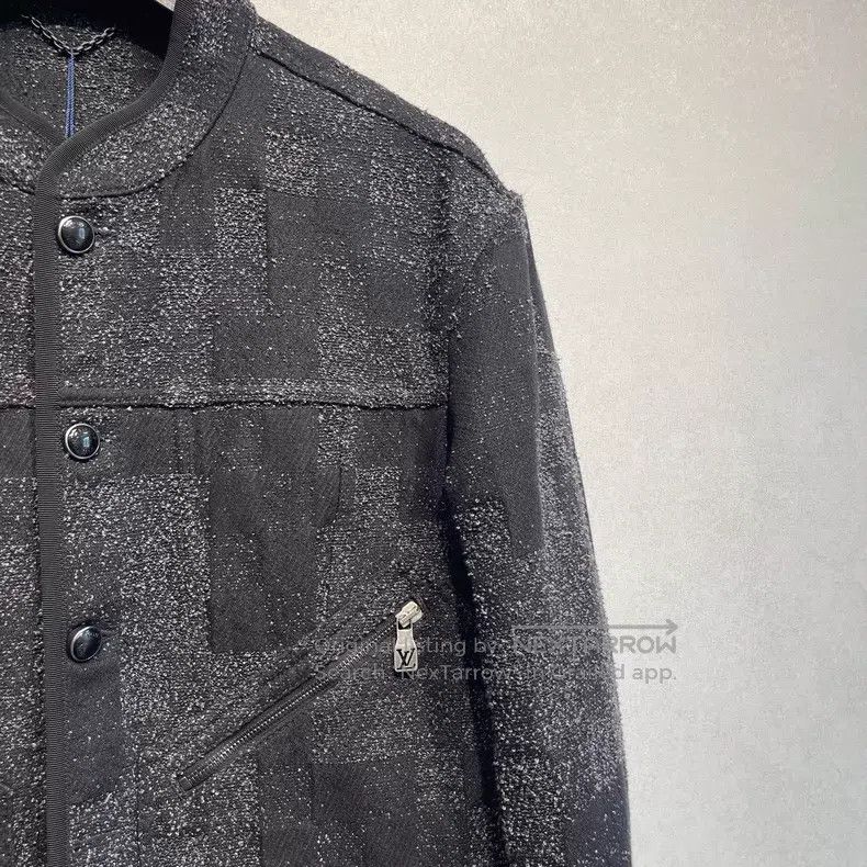 Louis Vuitton Louis Vuitton SS25 checkerboard stand-up collar jacket Size US M / EU 48-50 / 2 - 3 Thumbnail