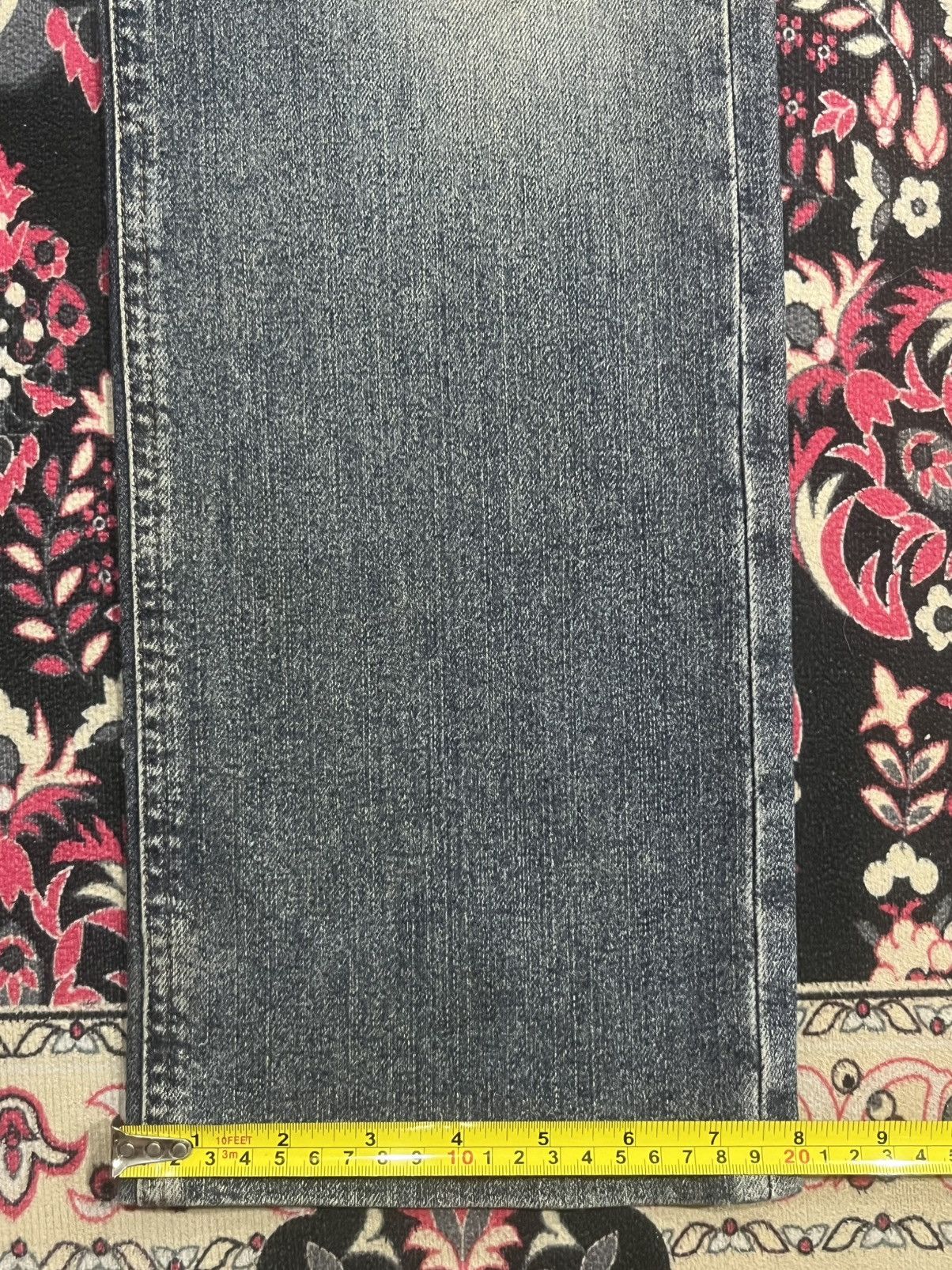 Burberry Vintage Burberry Black Label Blue Faded Washed Straight Jean Size US 30 / EU 46 - 17 Thumbnail