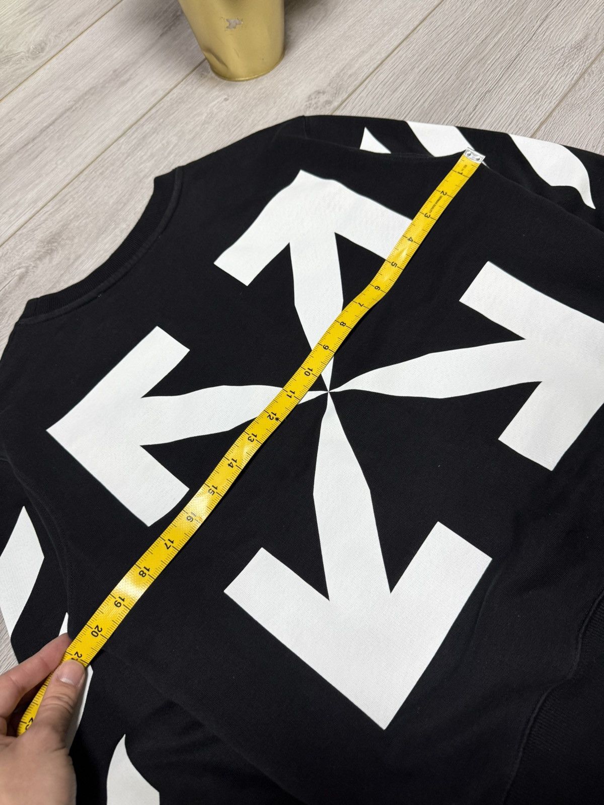 Off-White Off-White Mona Lisa tapes arrows sweatshirt Size US XS / EU 42 / 0 - 14 Thumbnail