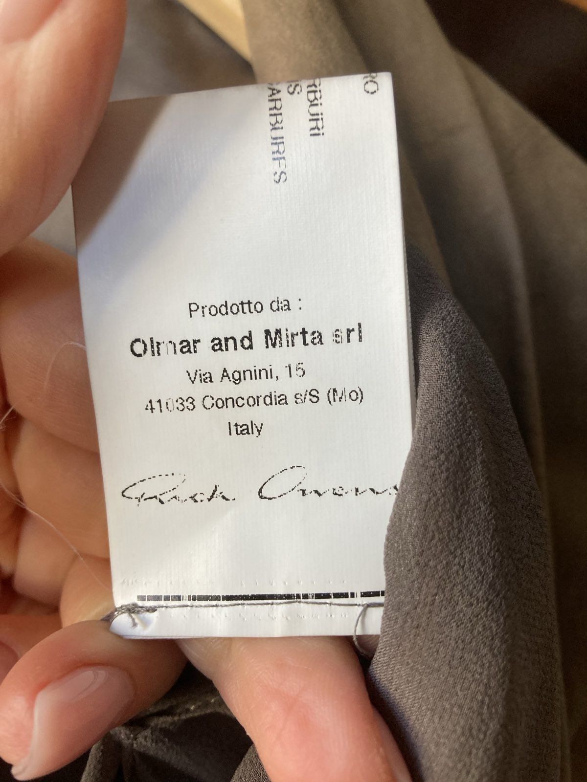 Rick Owens Rick Owens rare funnel neck open front jacket Size M / US 6-8 / IT 42-44 - 12 Thumbnail