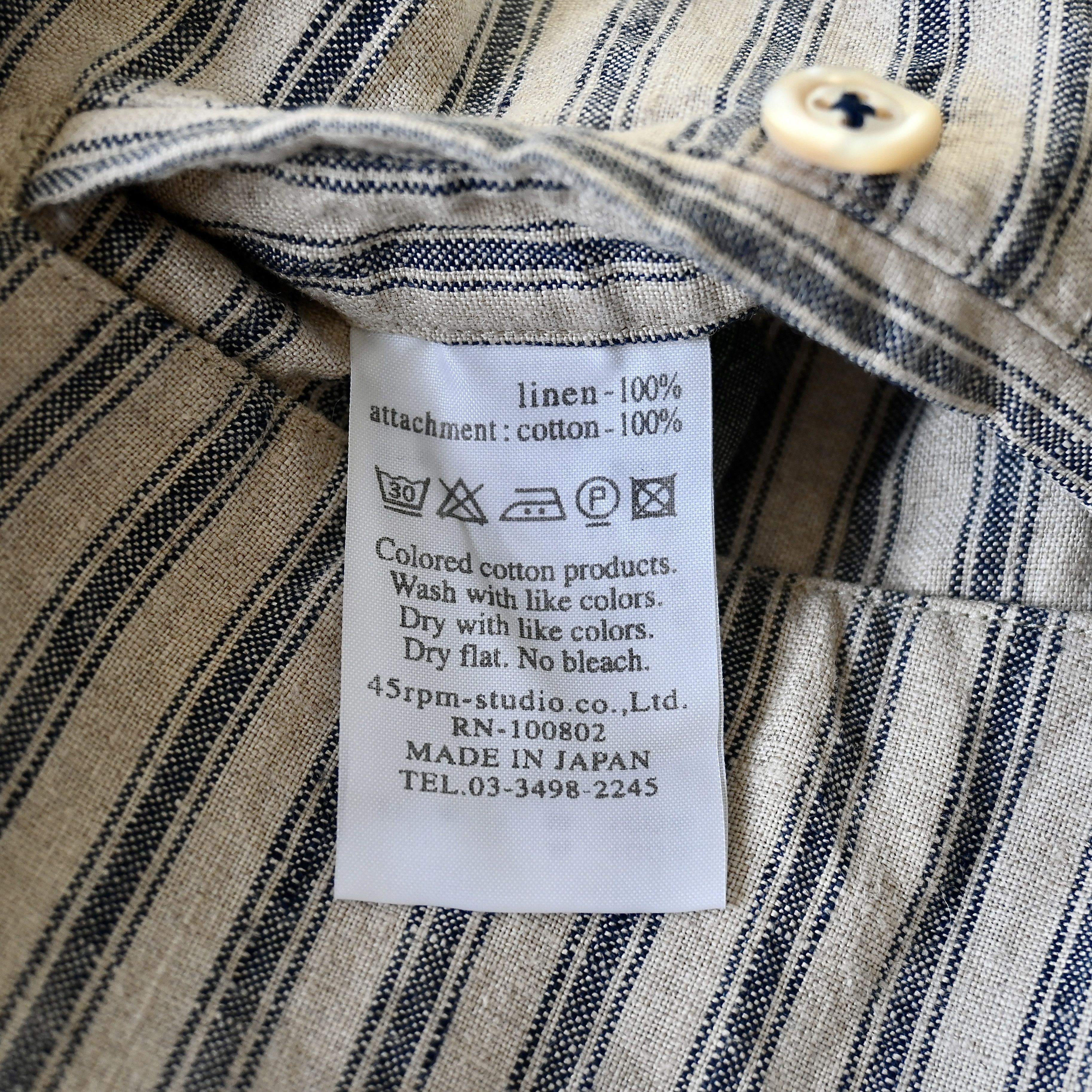Umii 908 Umii 908 by 45rpm linen tailored jacket, made in Japan Size US M / EU 48-50 / 2 - 19 Thumbnail