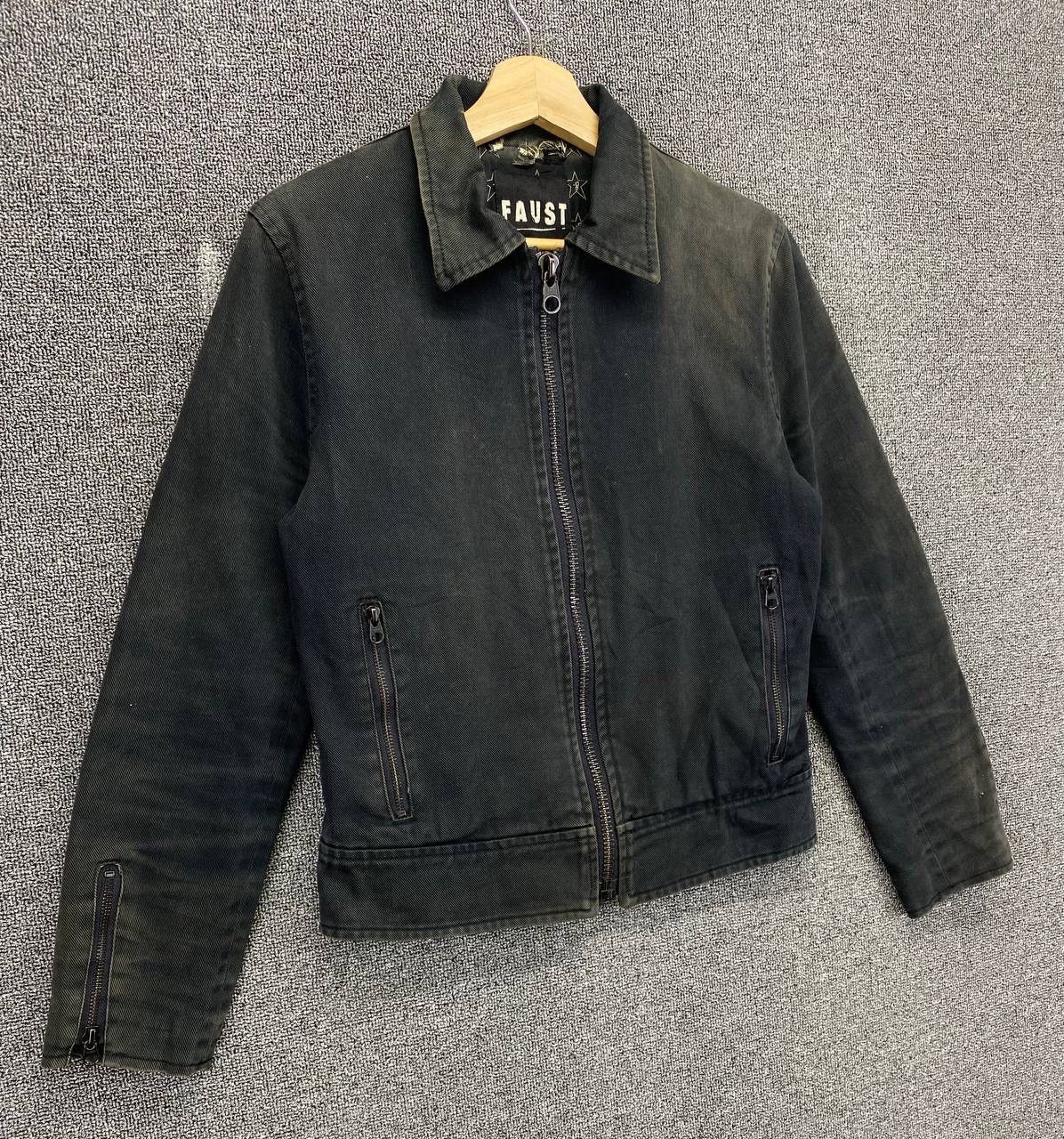 Japanese Brand Vintage Faust Poem Punk Style Denim Jacket Size S / US 4 / IT 40 - 7 Thumbnail